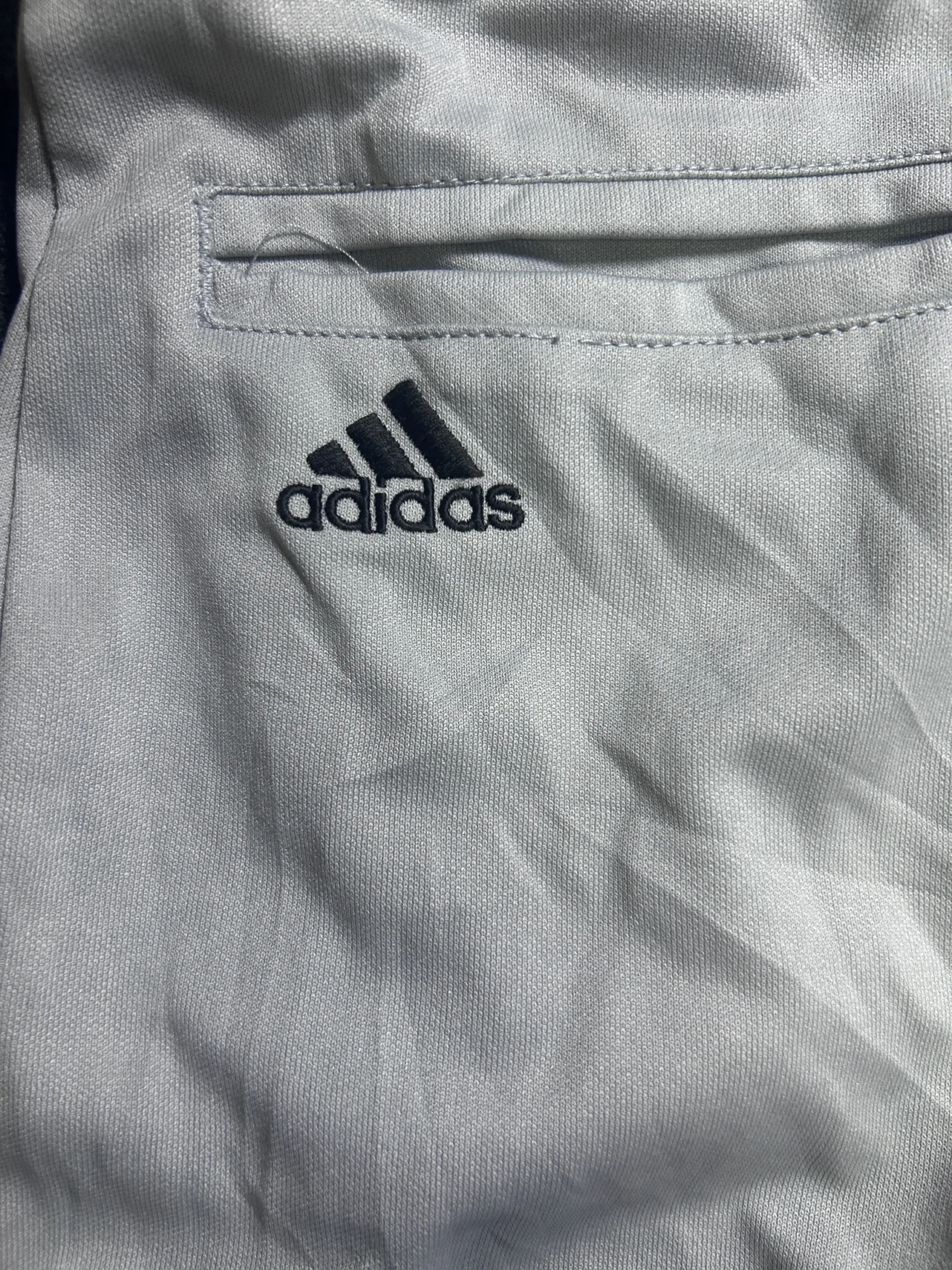 Adidas Grey Trousers detail view