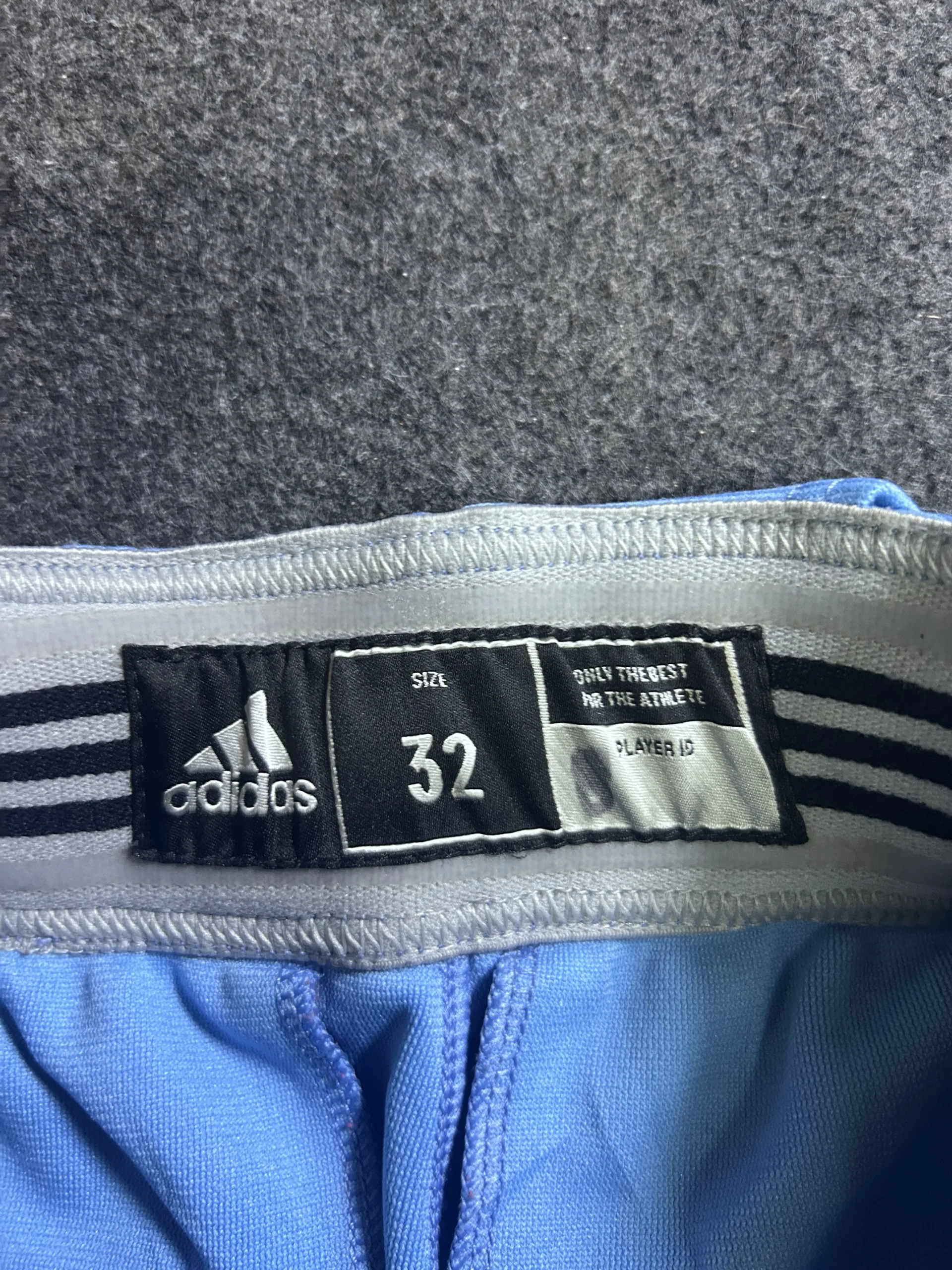 Adidas Blue Pants detail view