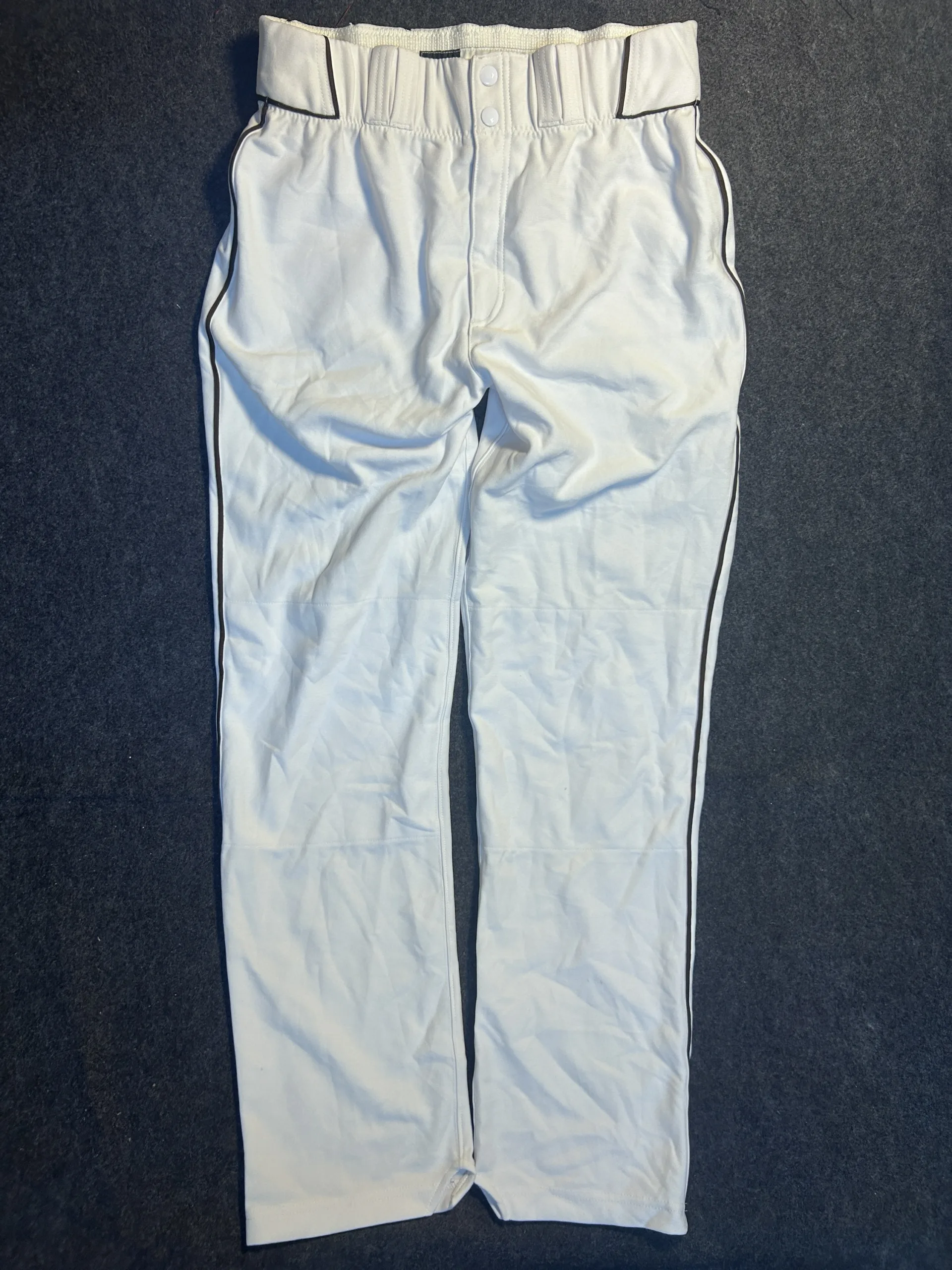 Adidas White Pants front view