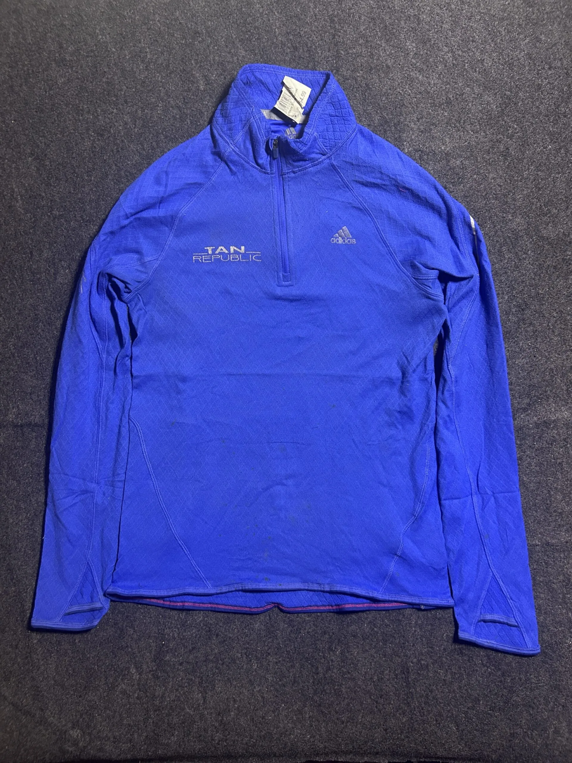 Adidas Blue Sweatshirt front view