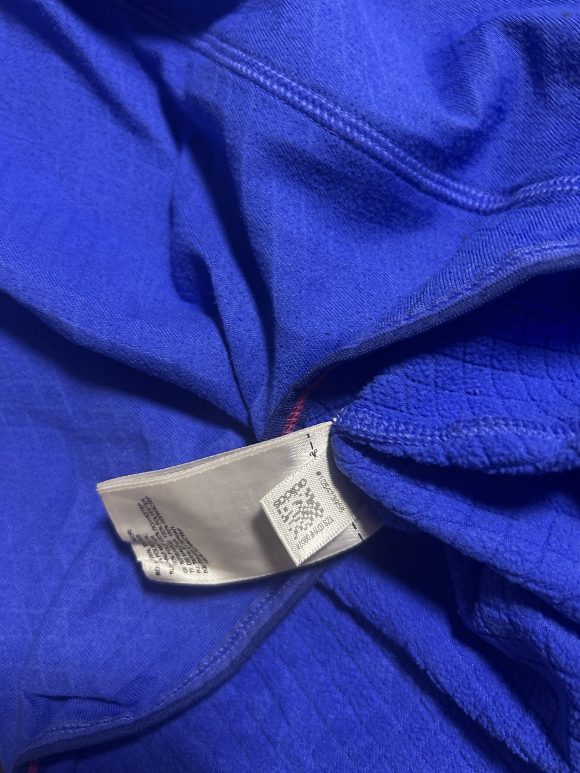 Adidas Blue Sweatshirt back view