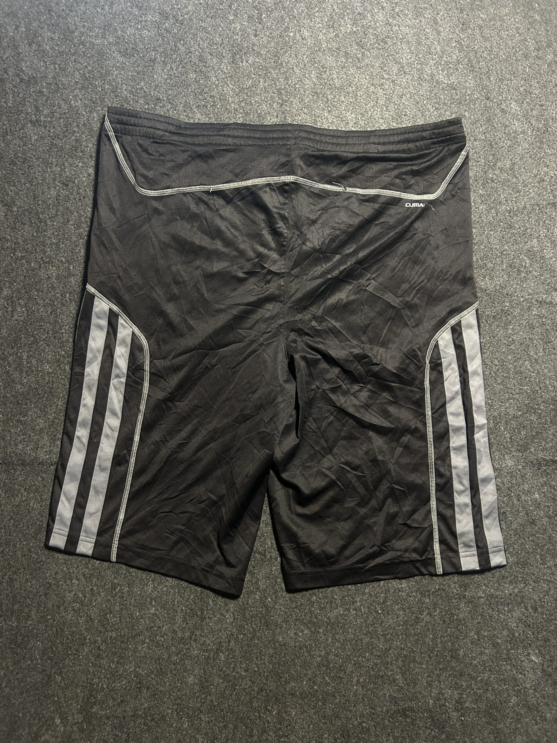 Adidas Black Training Shorts detail view