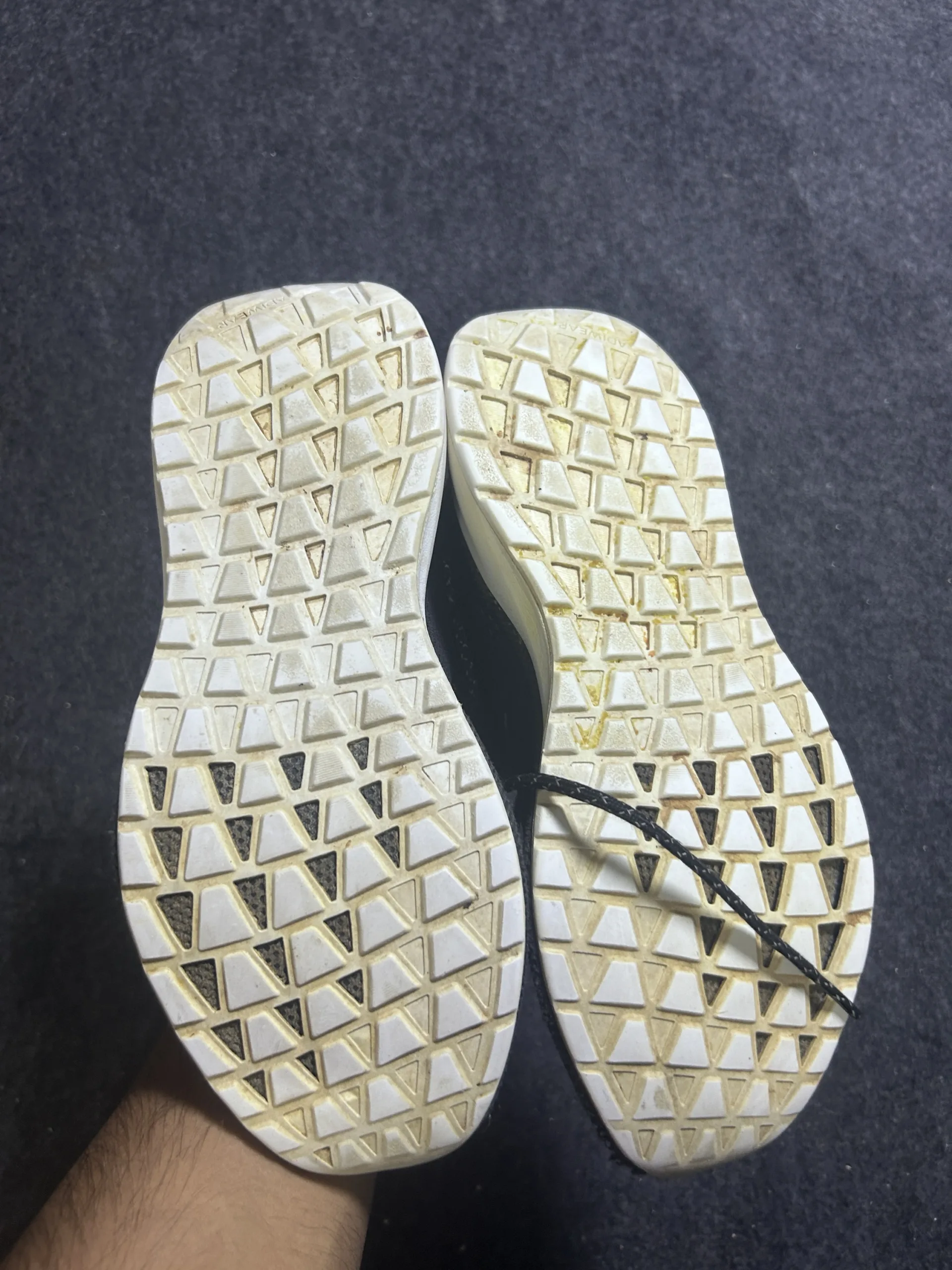 Adidas Black simple back view