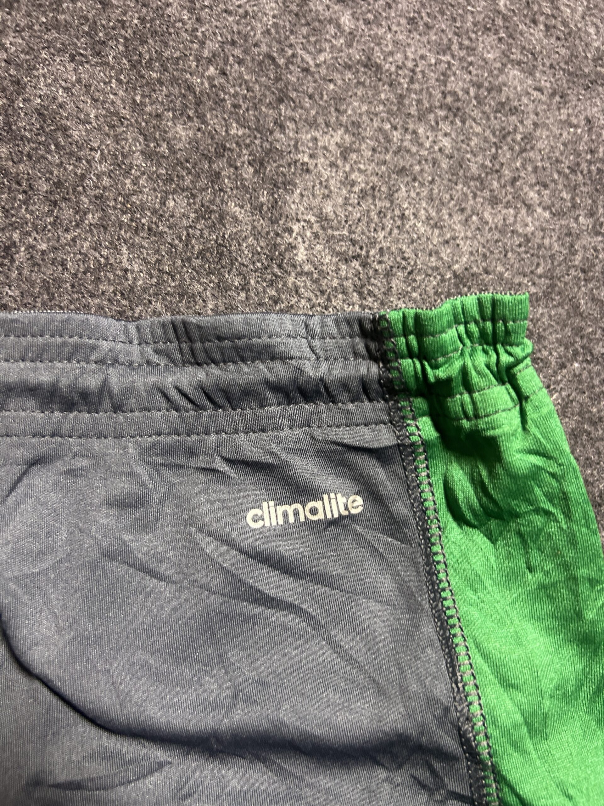 Adidas Grey Shorts back view