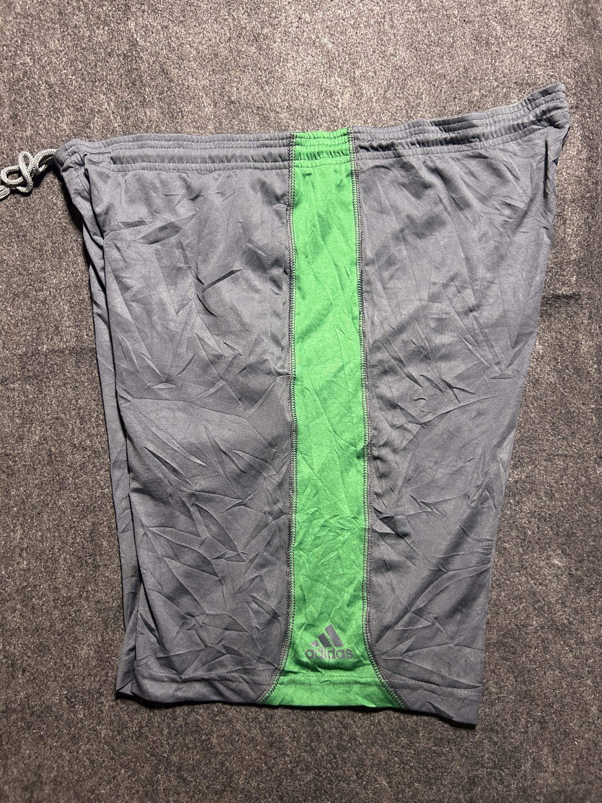Adidas Grey Shorts detail view