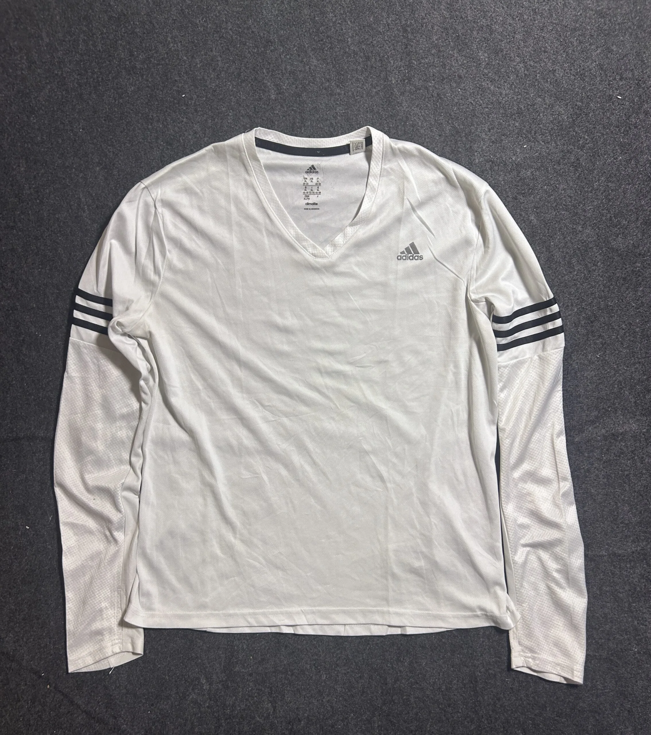 Adidas Black T-Shirt front view