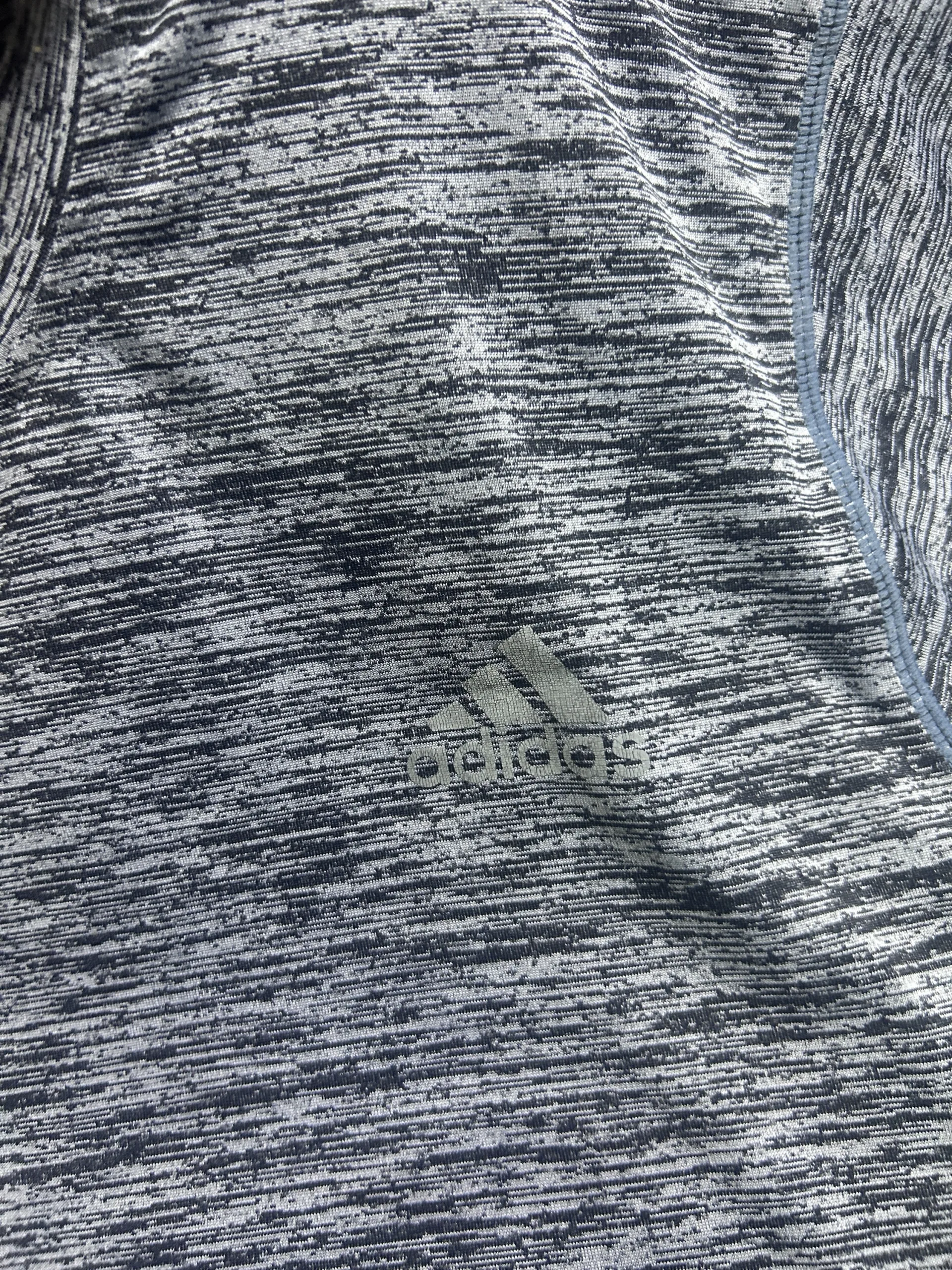 Adidas Grey T-Shirt back view