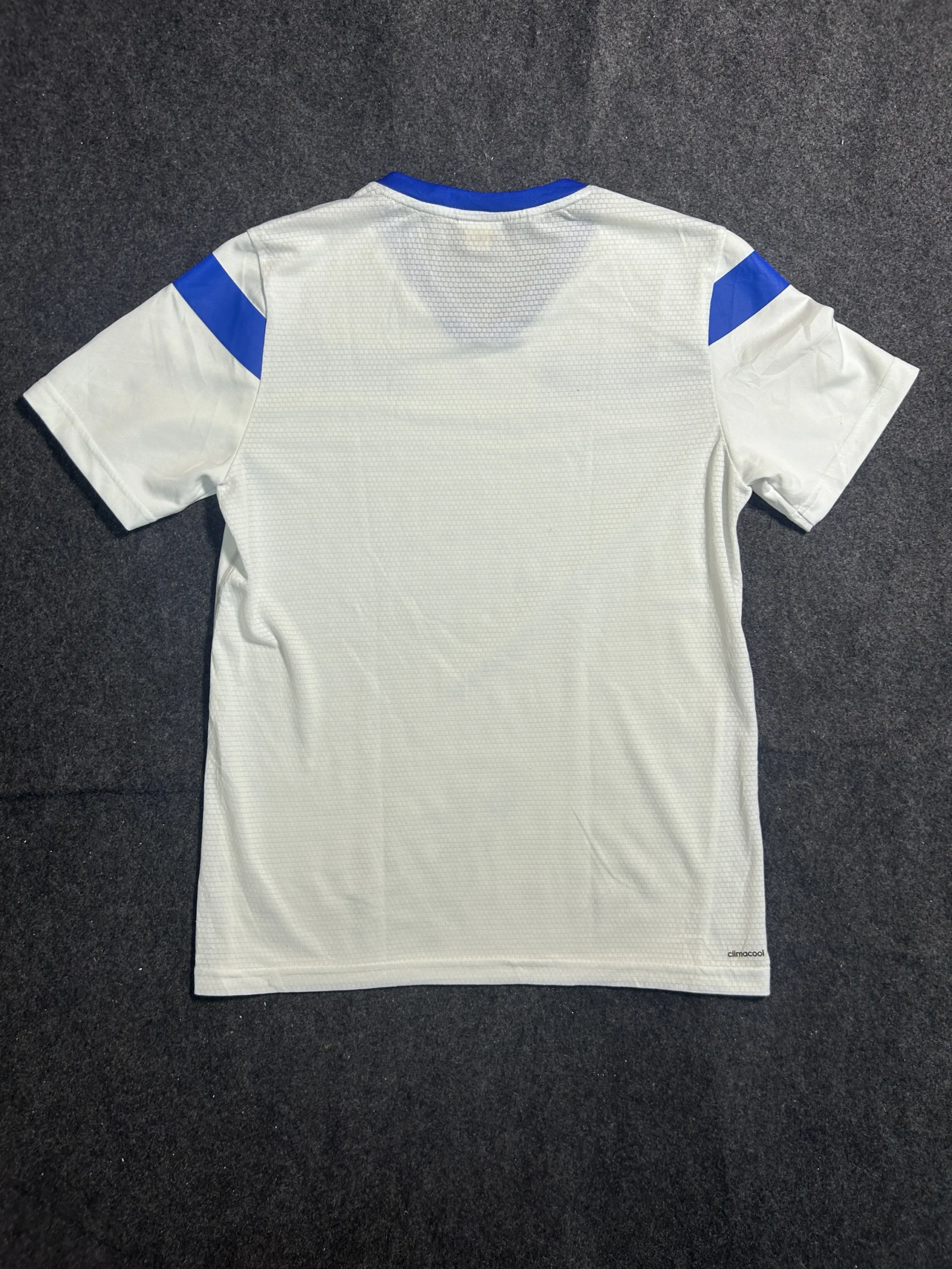 Adidas White T-Shirt detail view