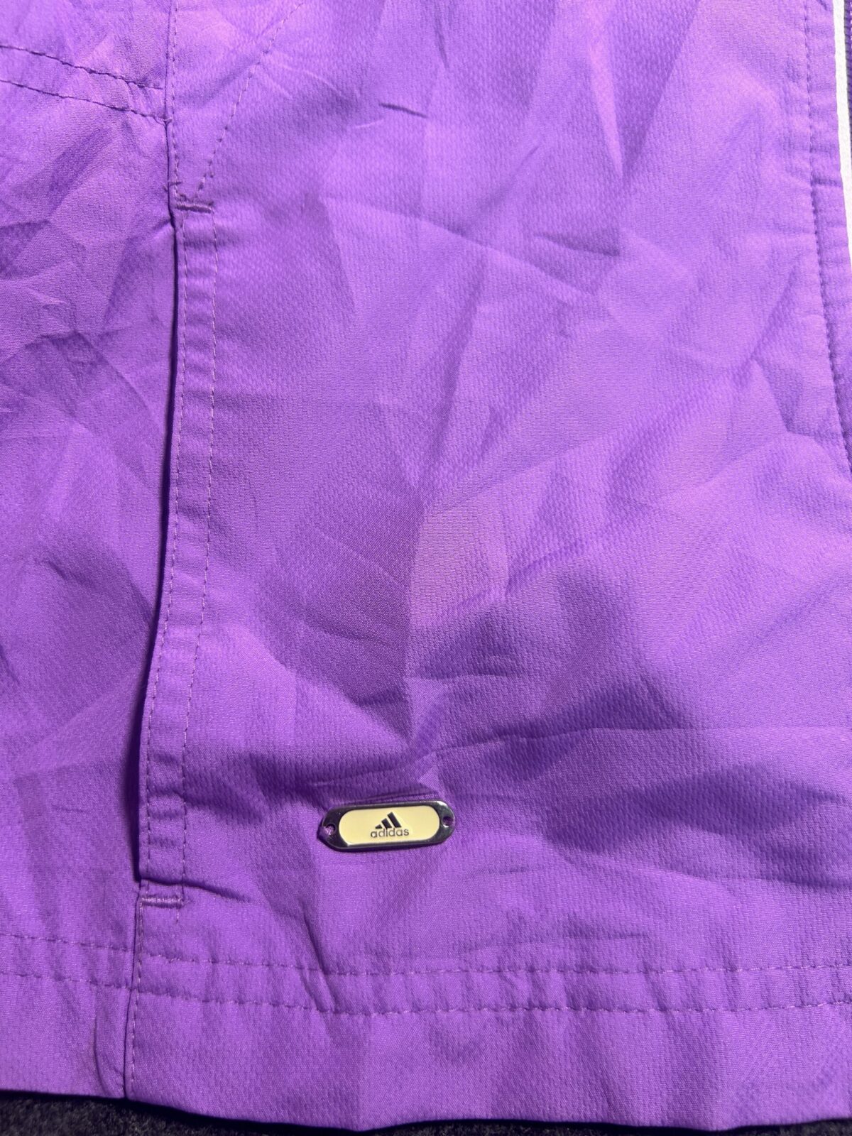 Adidas Purple Jacket back view