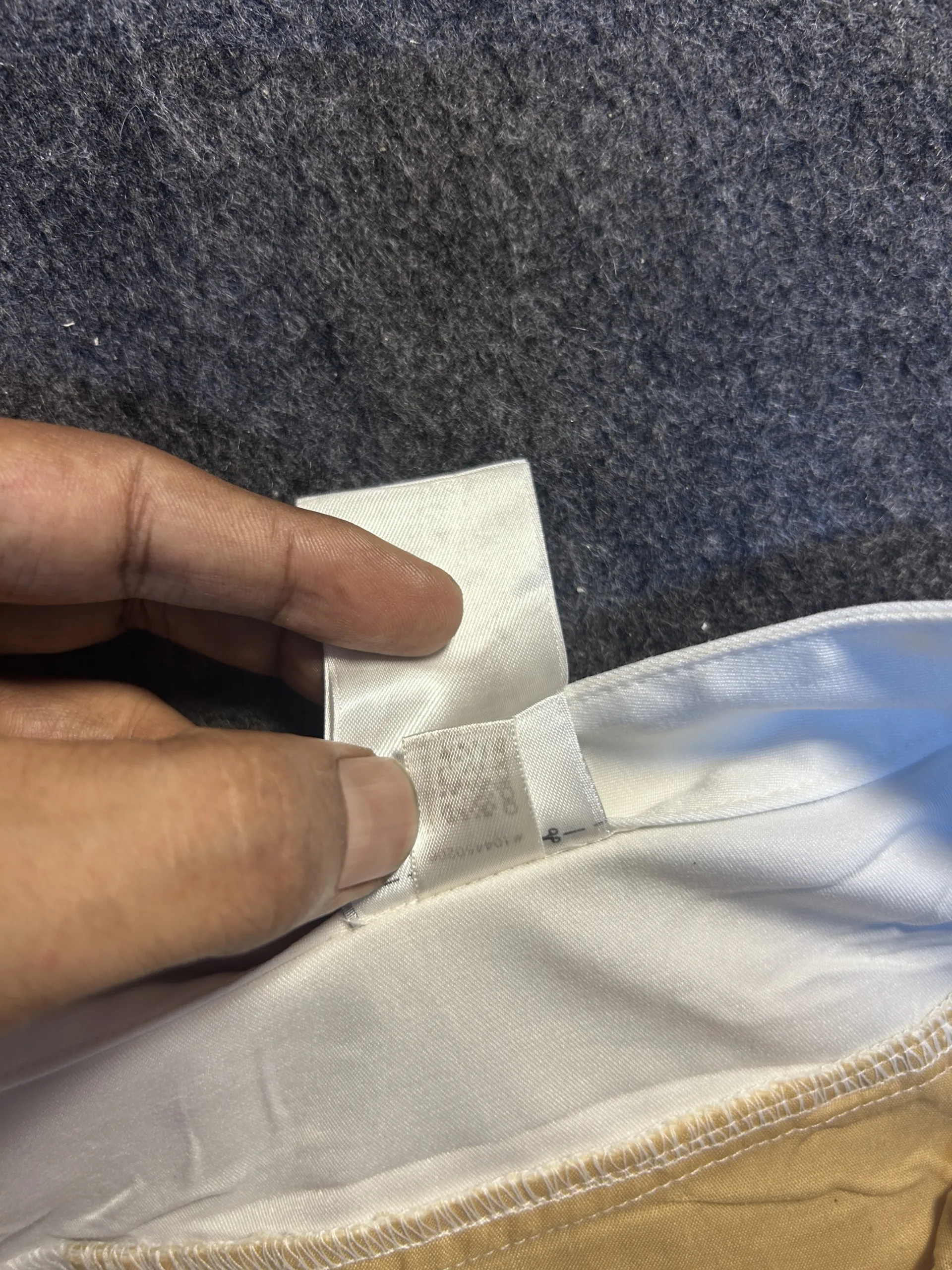 Adidas White Trousers back view