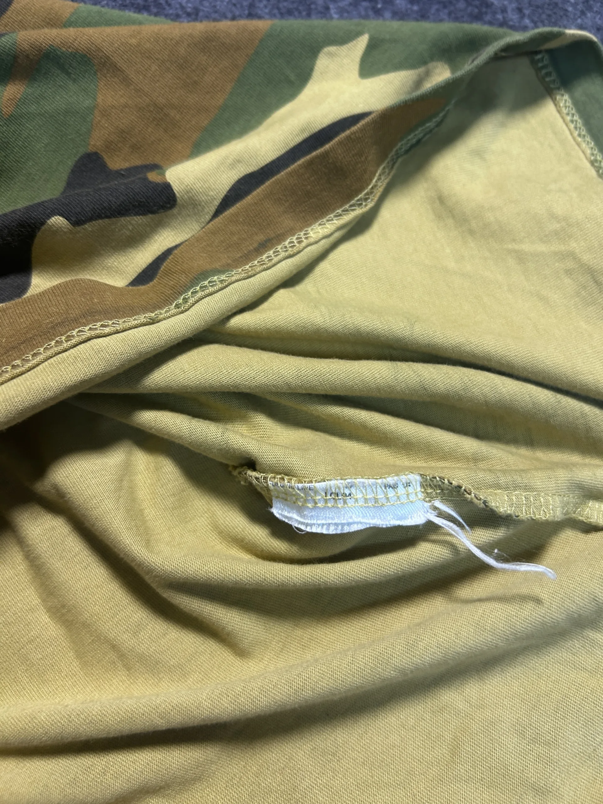 Armani Exchange Green T-Shirt detail view