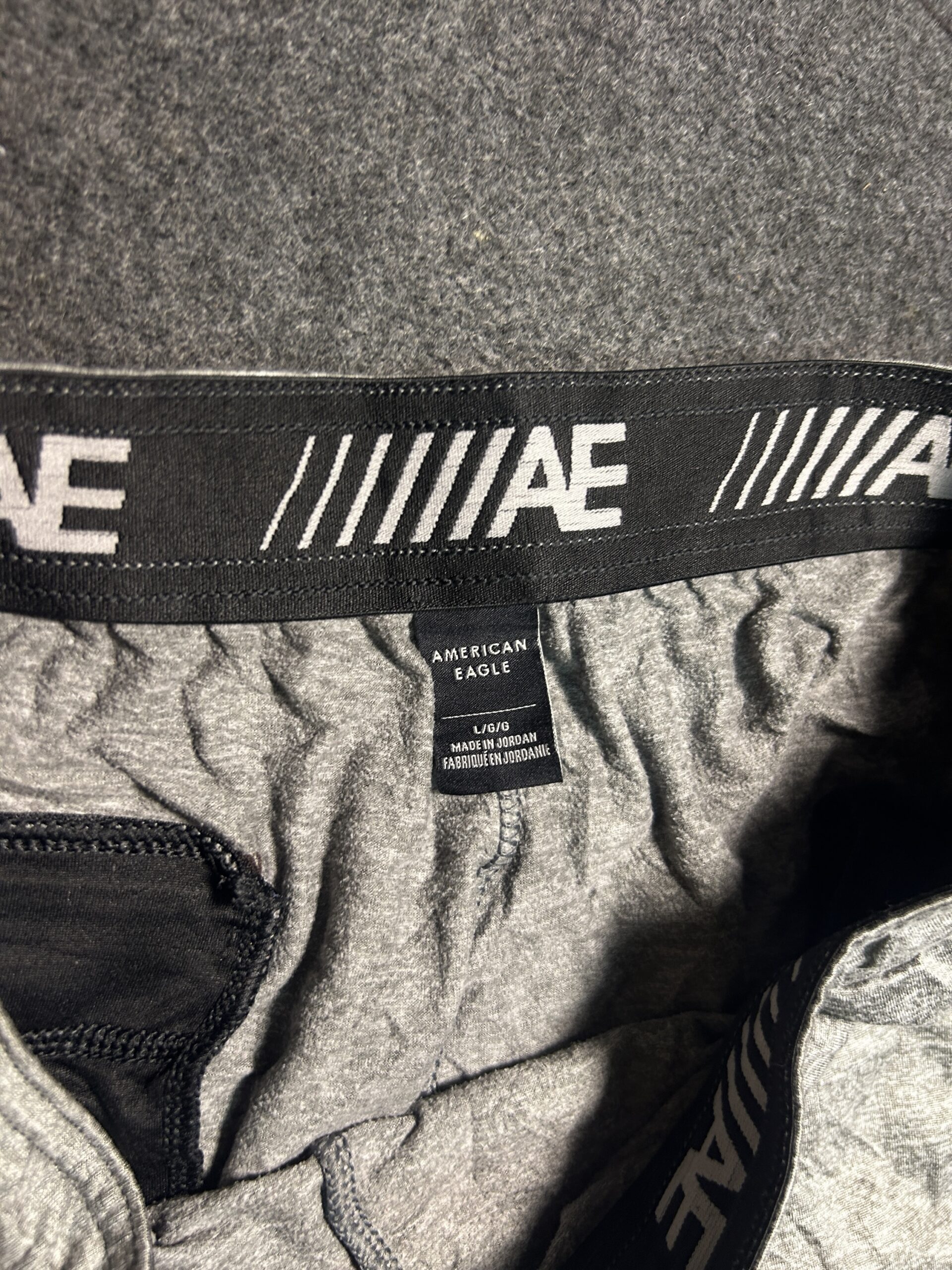 Grey Pants detail view