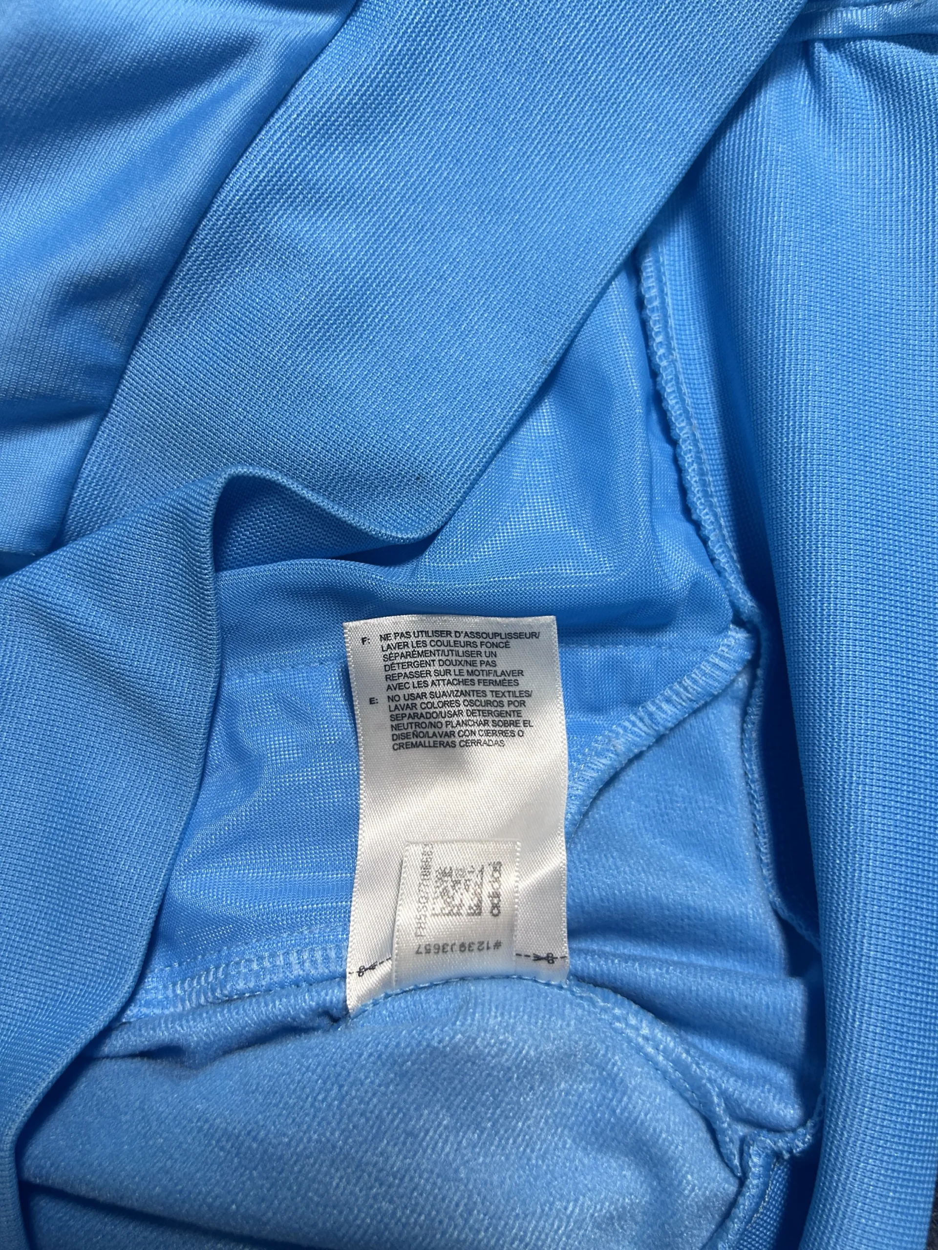 Adidas Navy Track Jacket back view