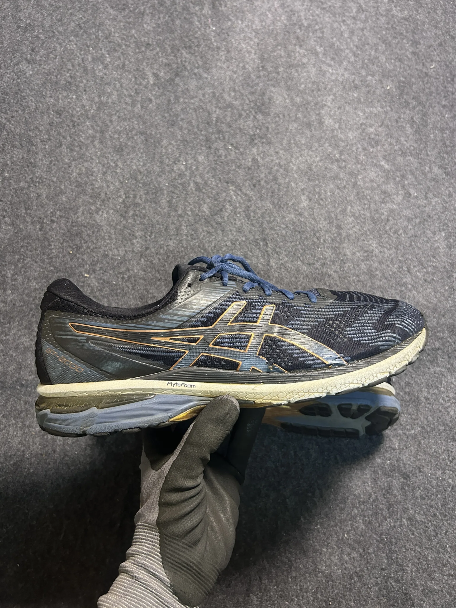 Asics Navy simple alternate view