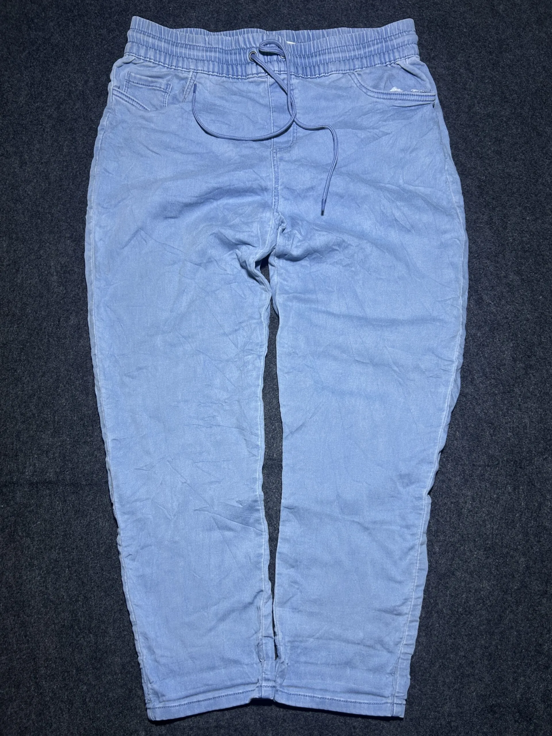 Blue Pants front view
