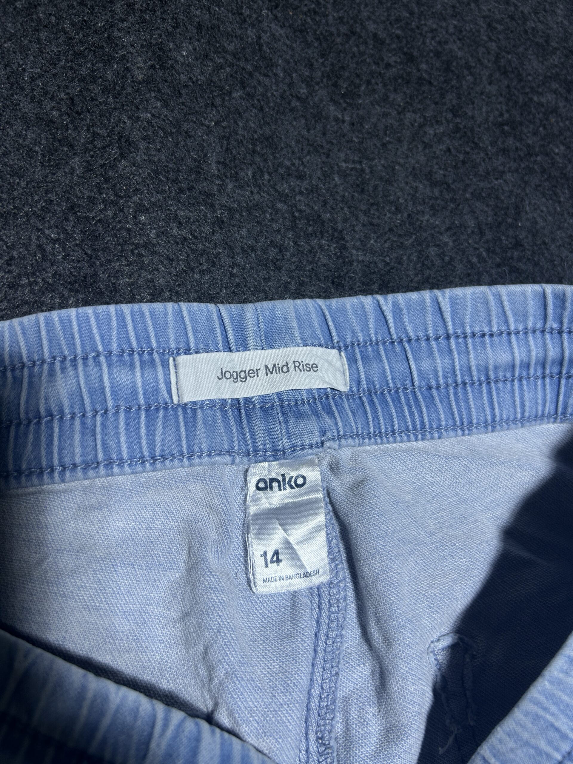Blue Pants detail view
