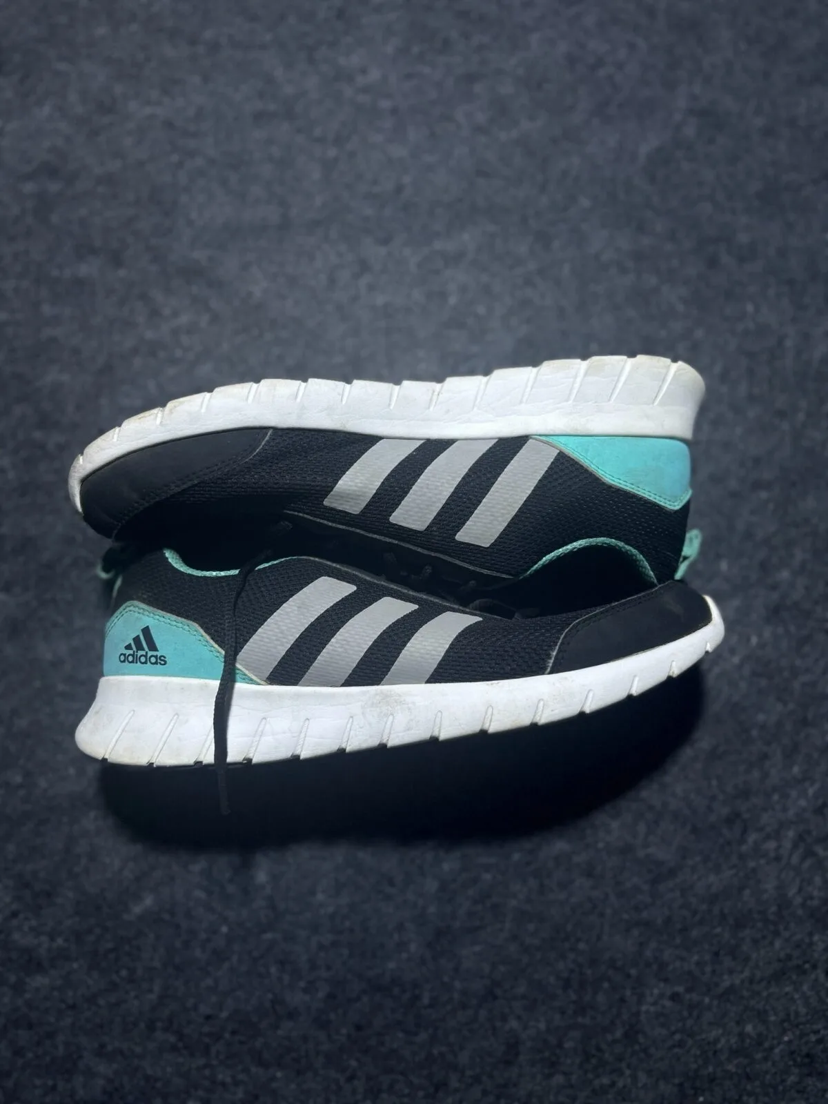 Adidas Black simple front view