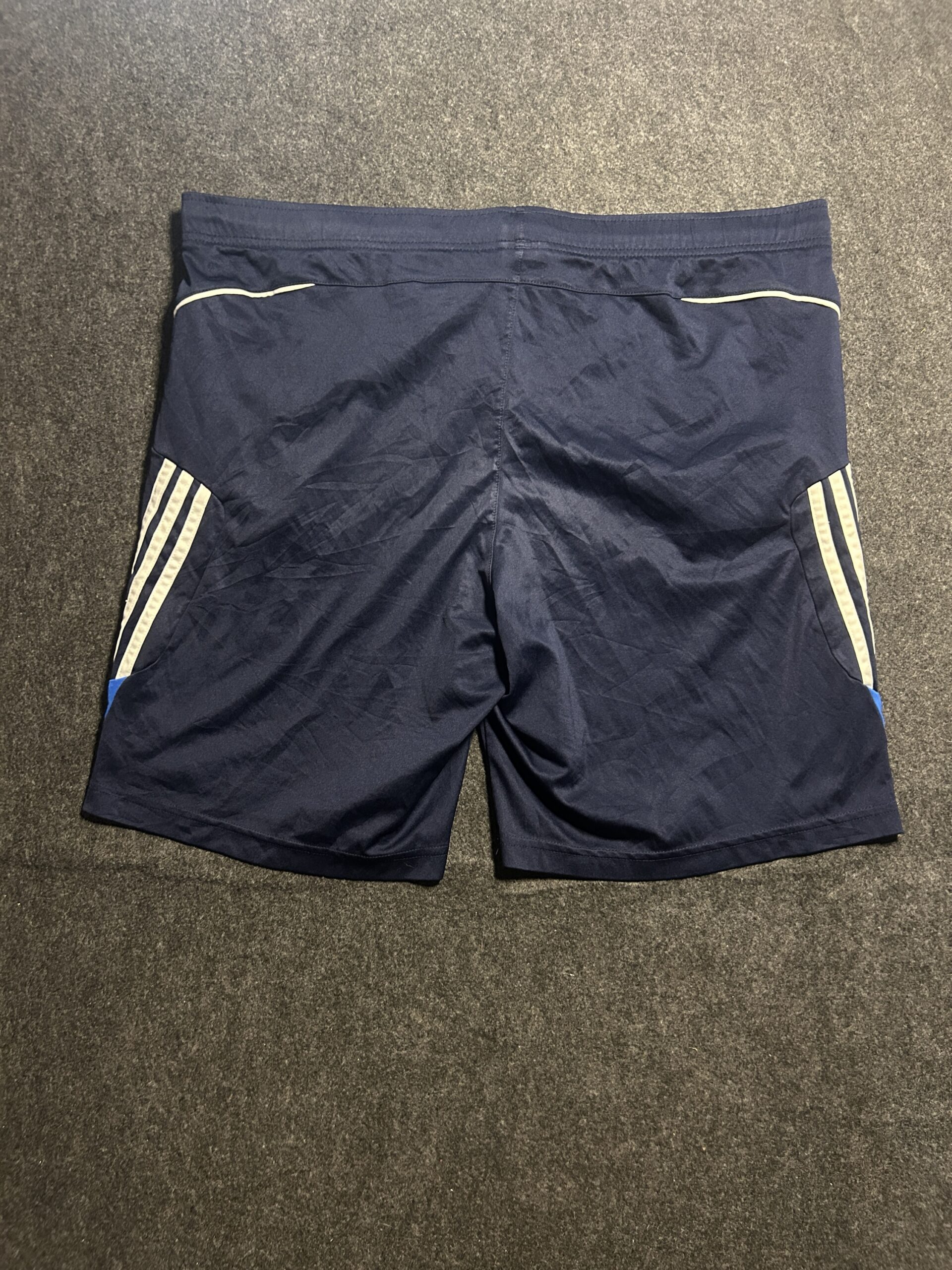 Adidas Navy Training Shorts detail view
