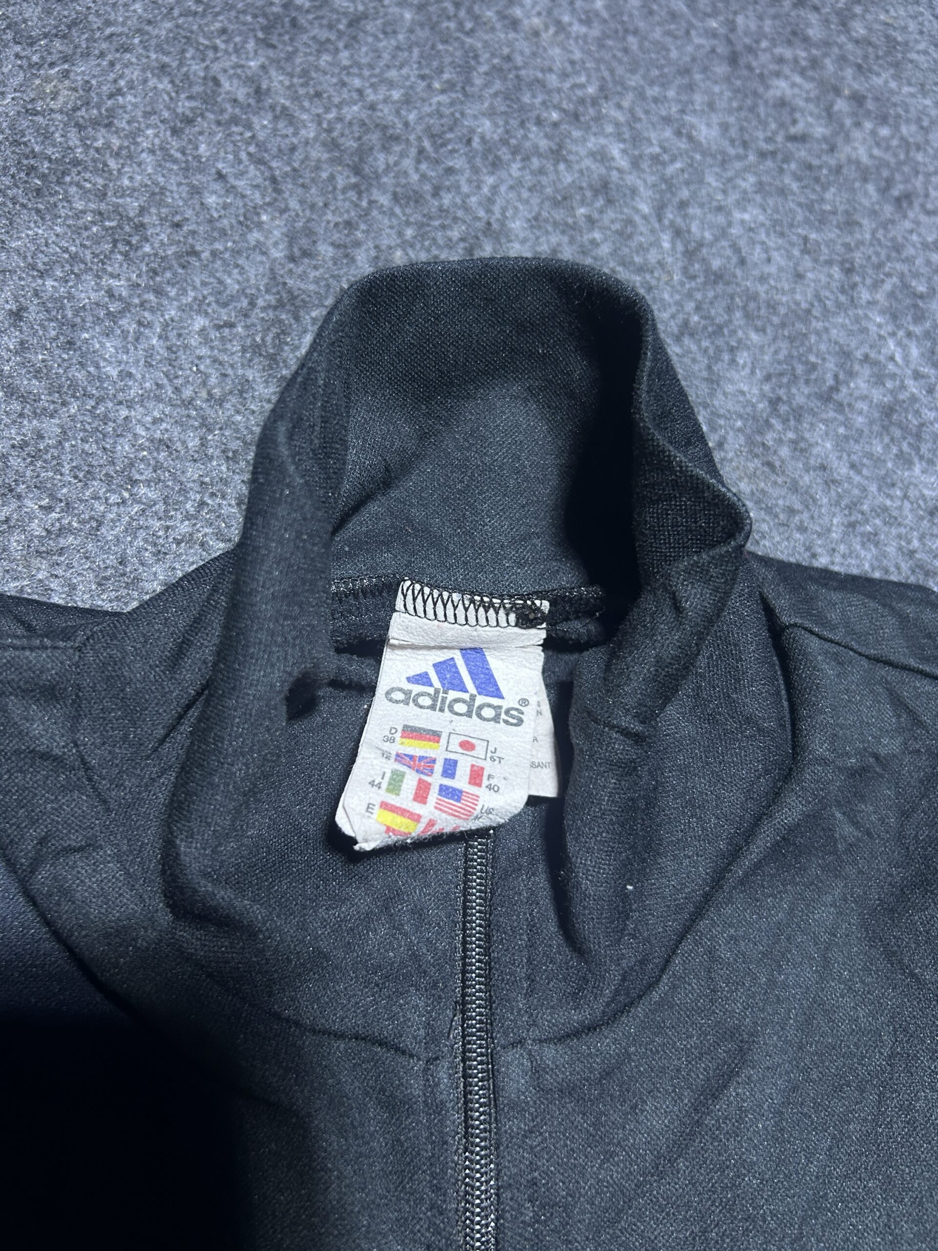 Adidas Black T-Shirt back view