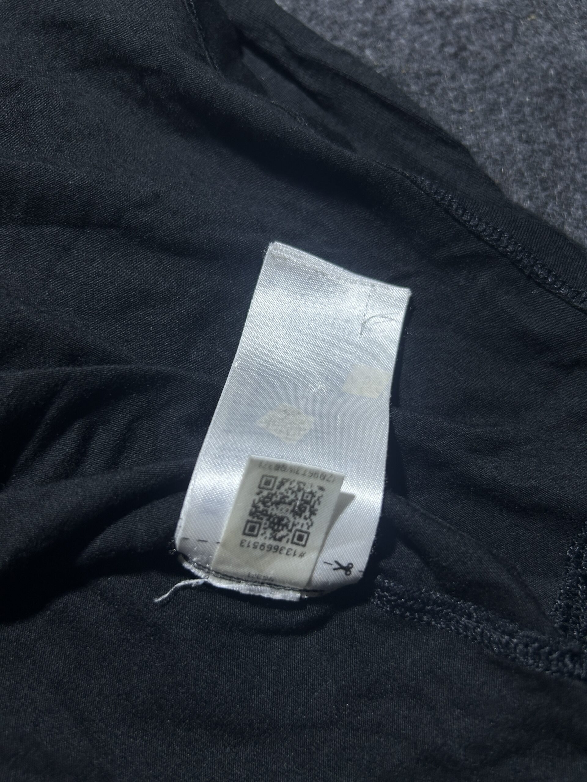 Adidas Black T-Shirt back view