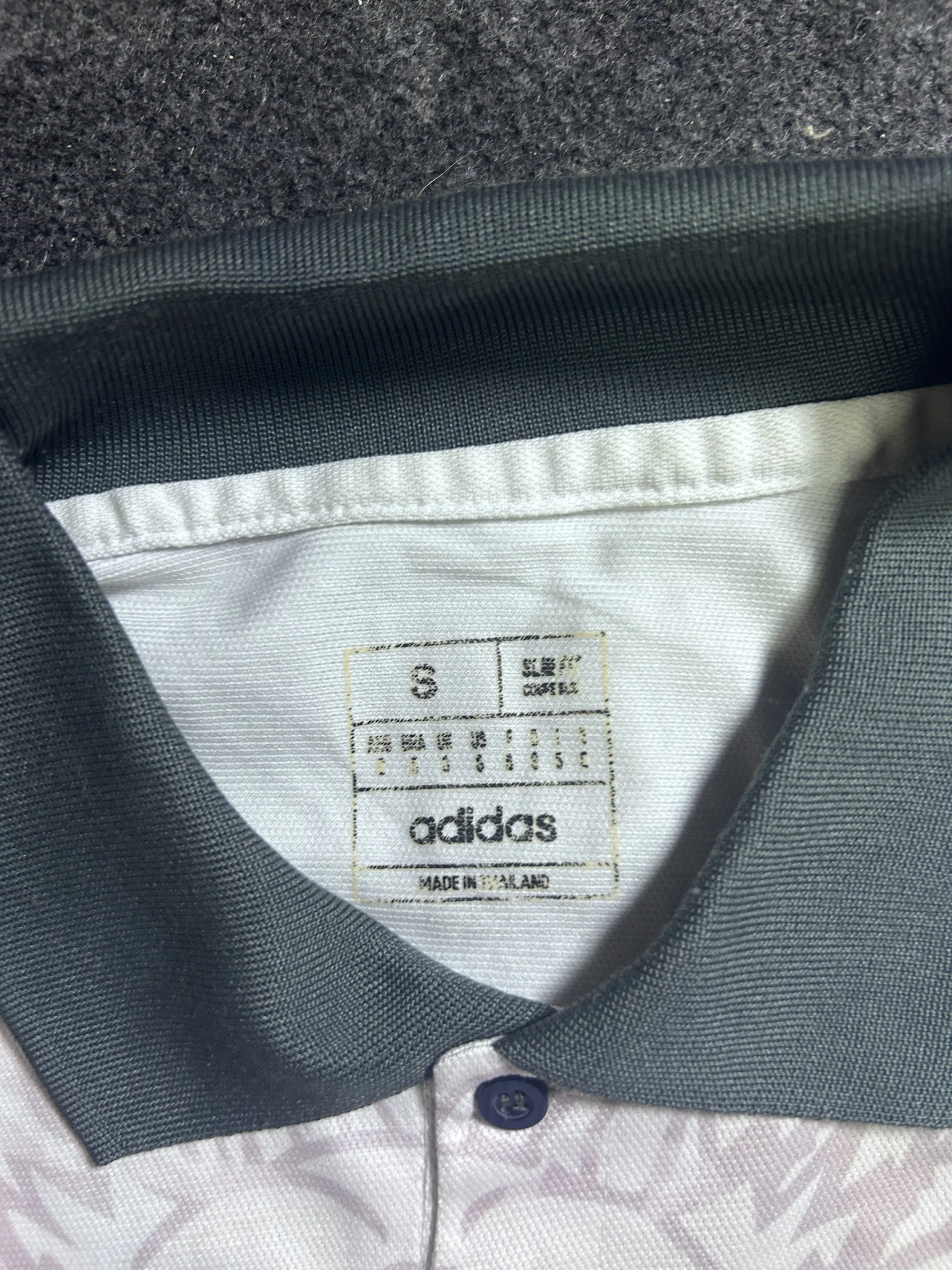 Adidas White T-Shirt back view