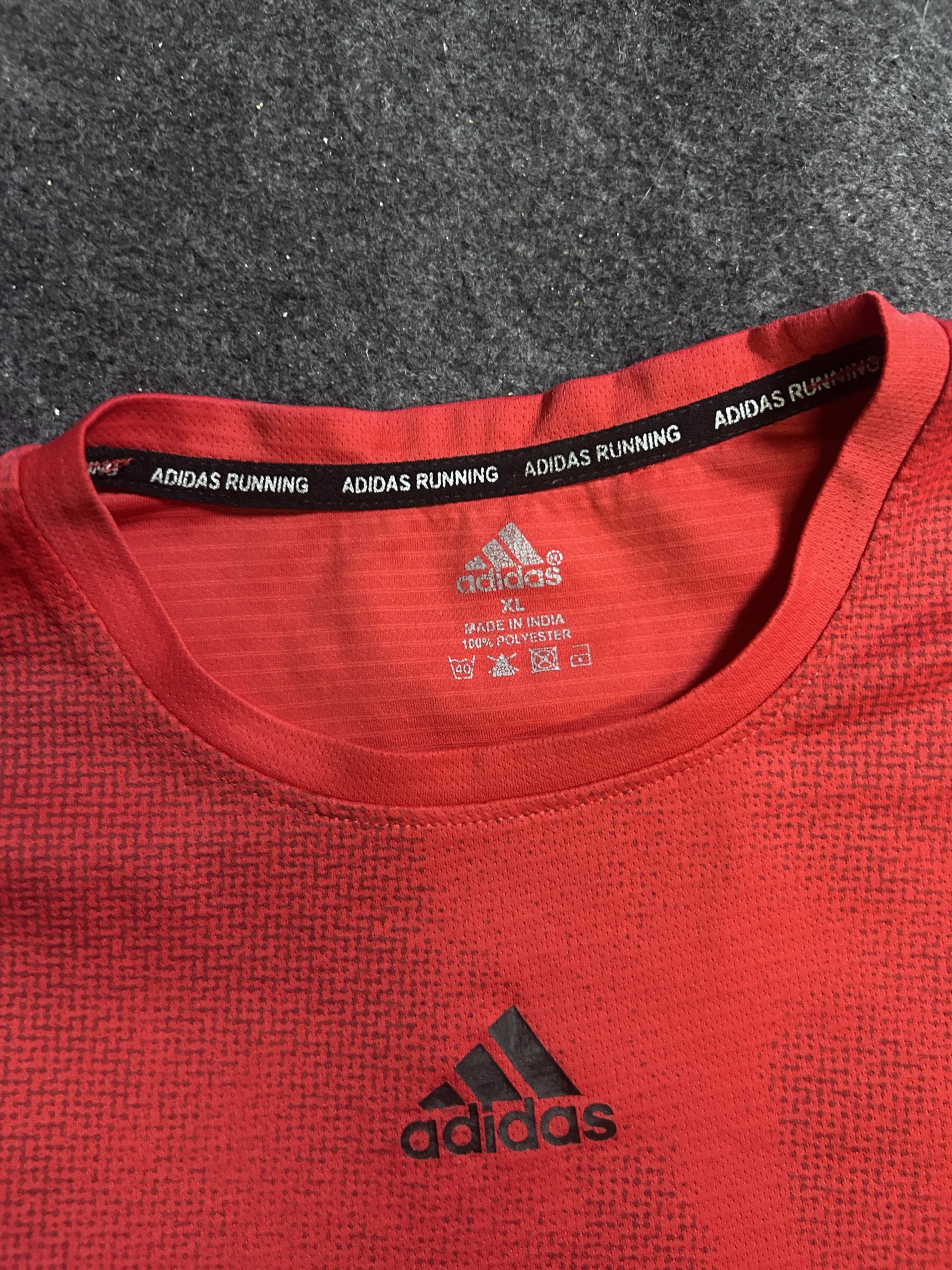 Adidas Red T-Shirt alternate view