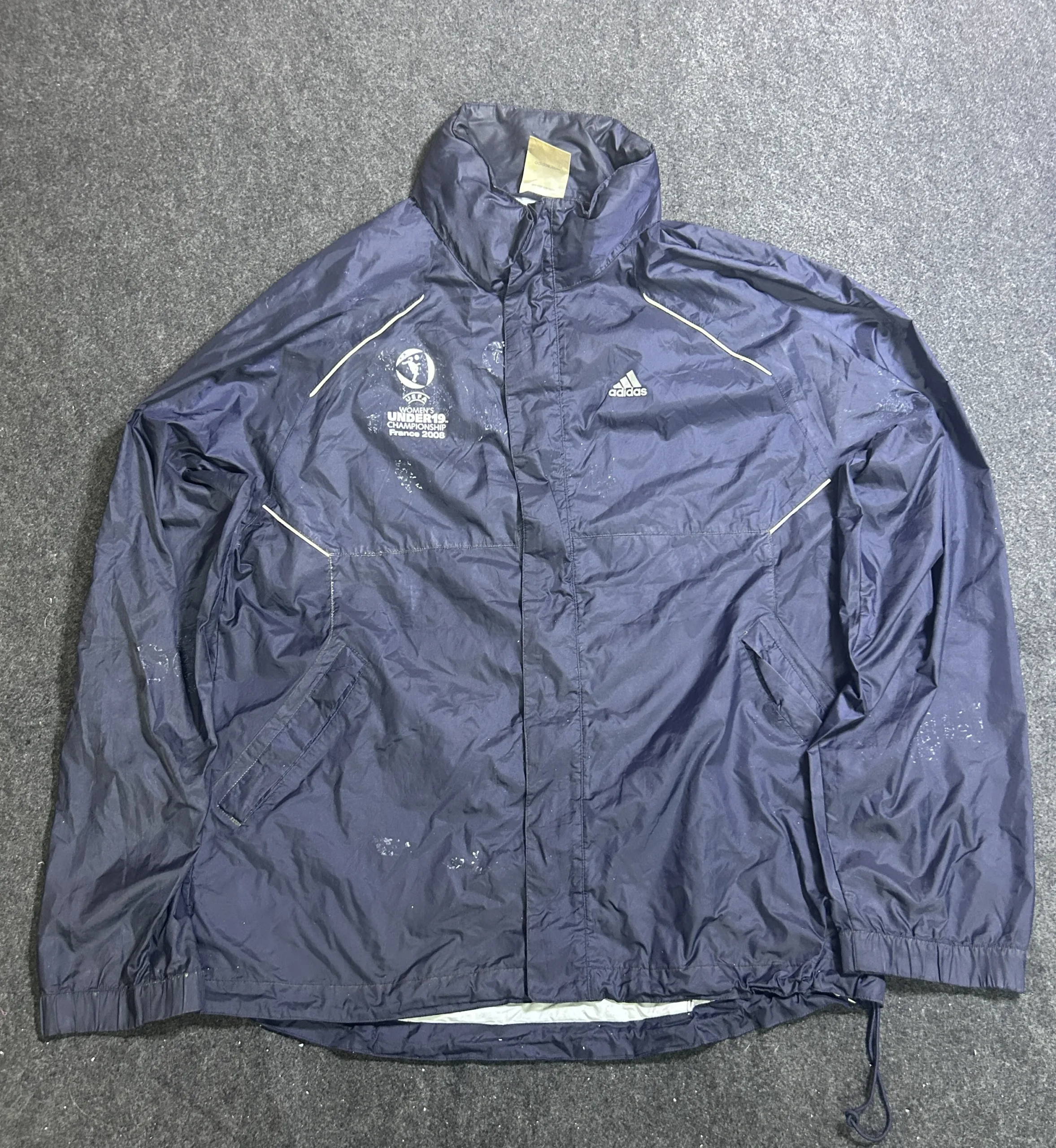 Adidas Windbreaker Jacket back view