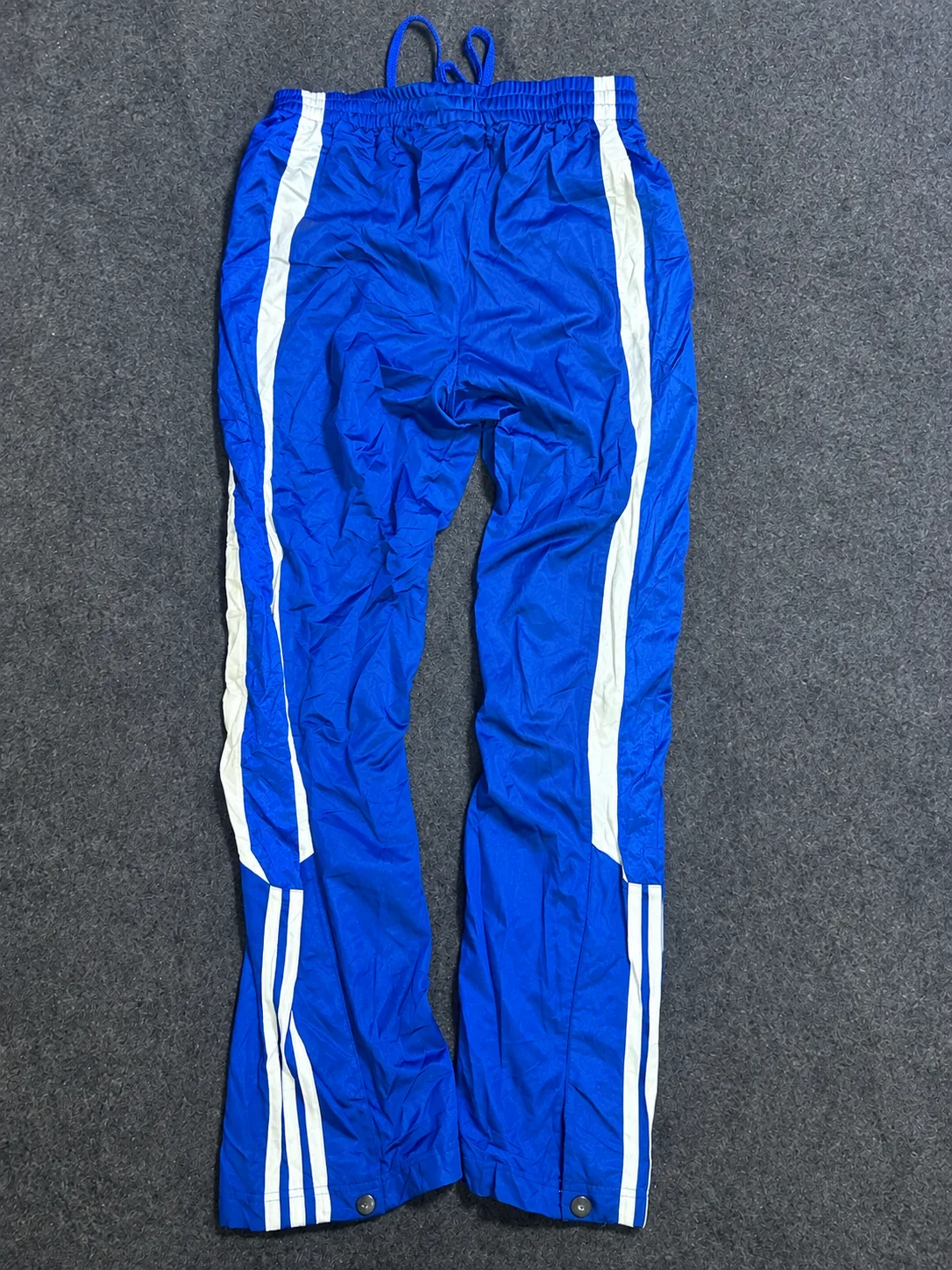 Adidas White Track Pants detail view