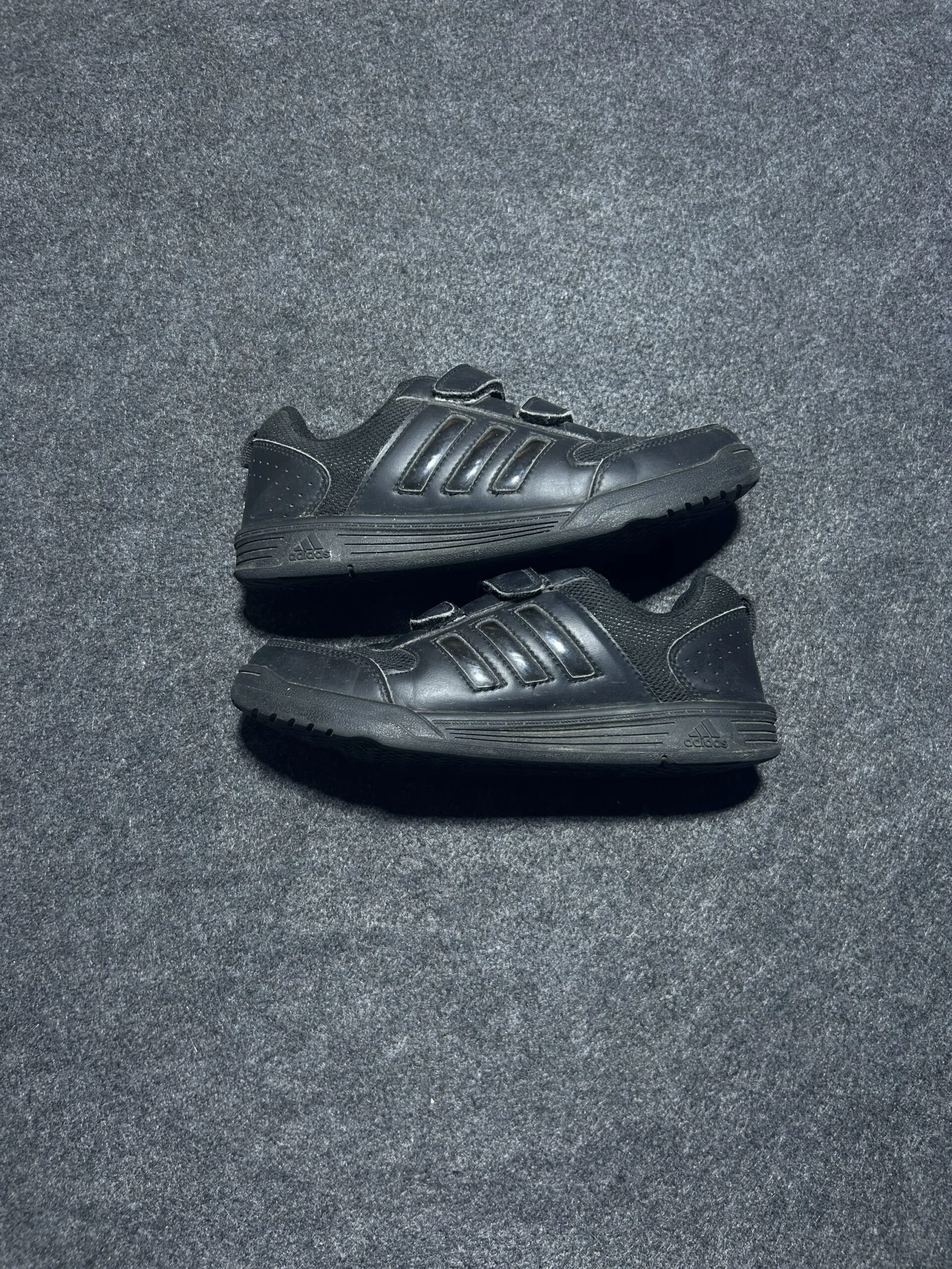 Adidas Black simple front view