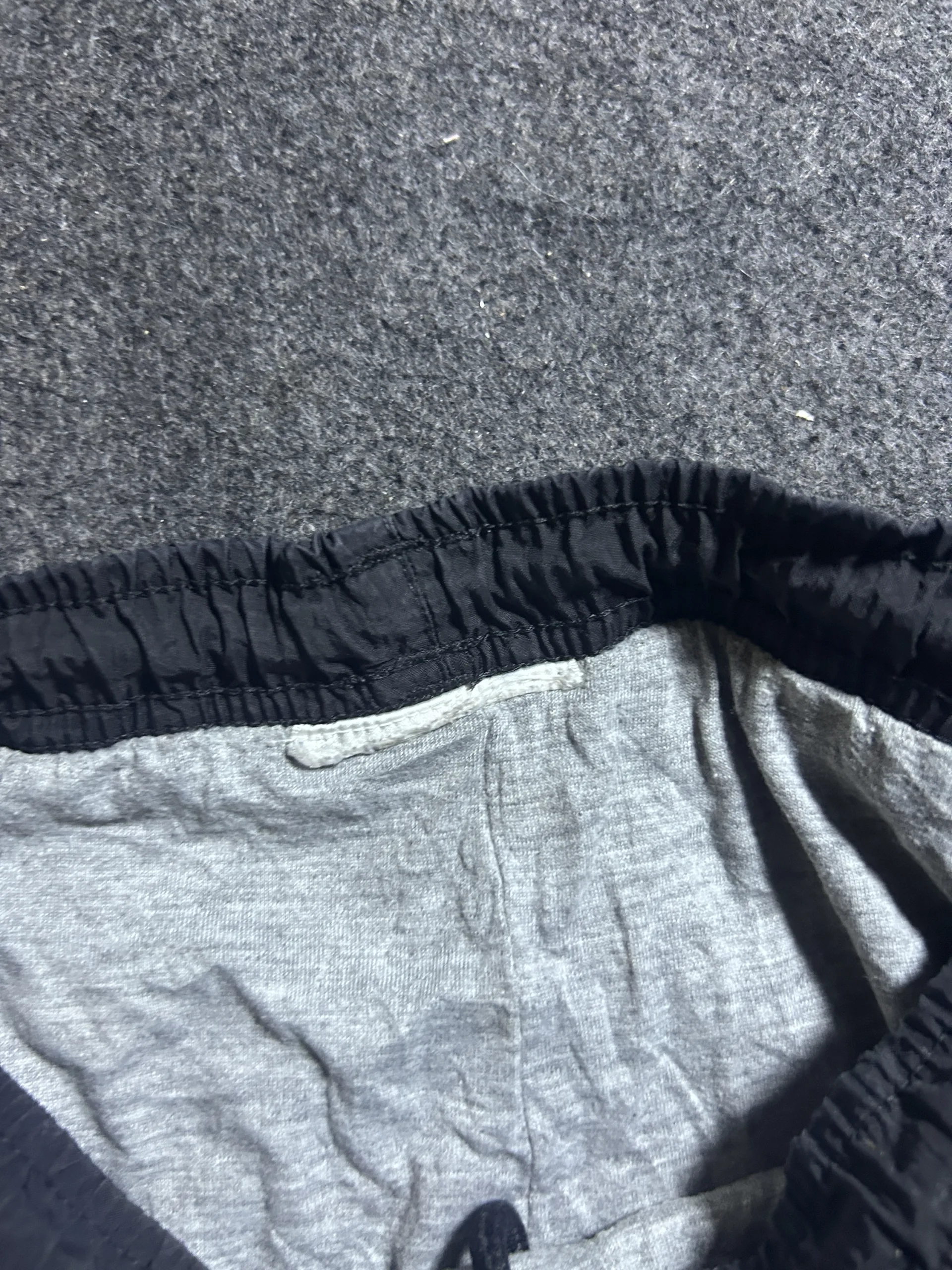 Adidas Black Track Pants back view