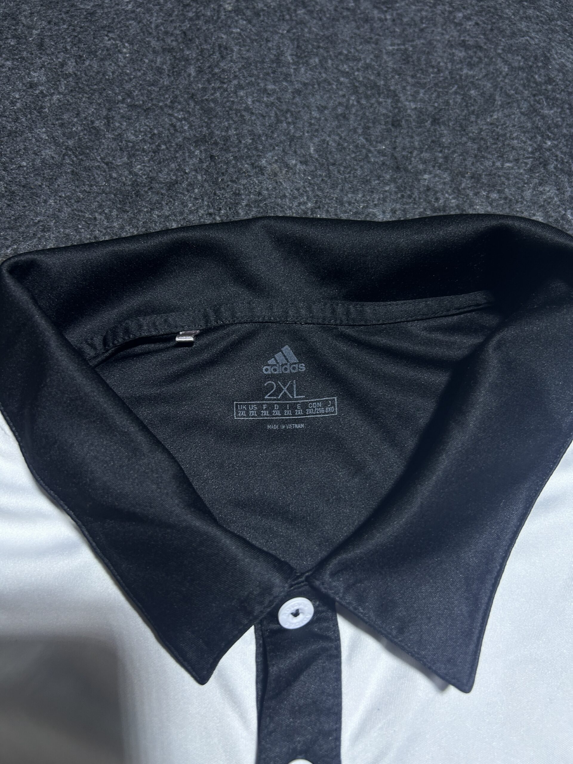 Adidas Black T-Shirt back view