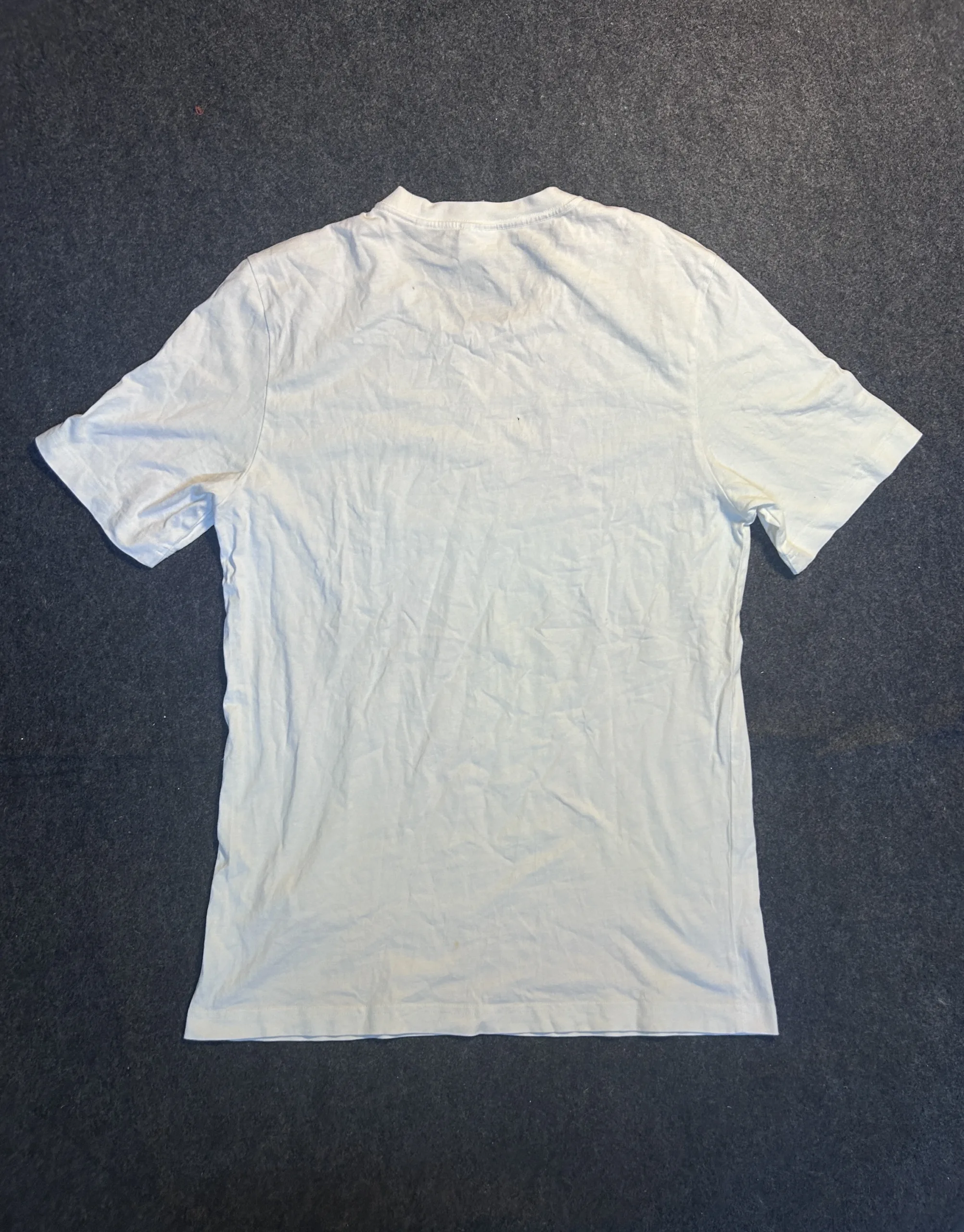 Adidas White T-Shirt back view