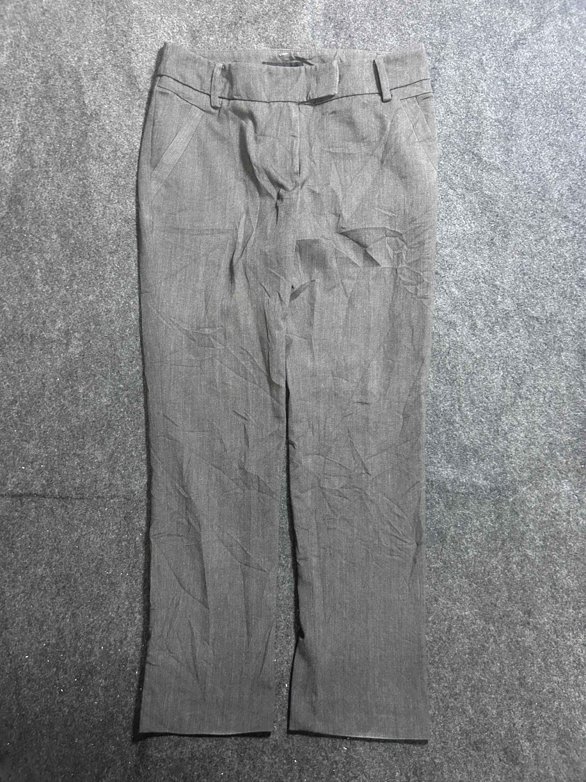 Grey Formal Trousers front view