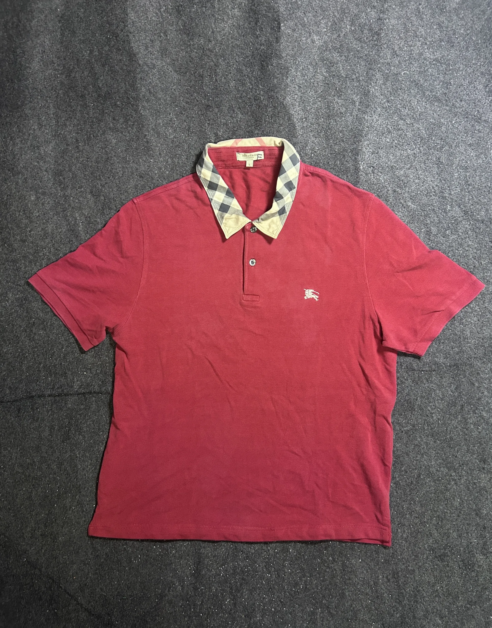 Red Polo Shirt front view