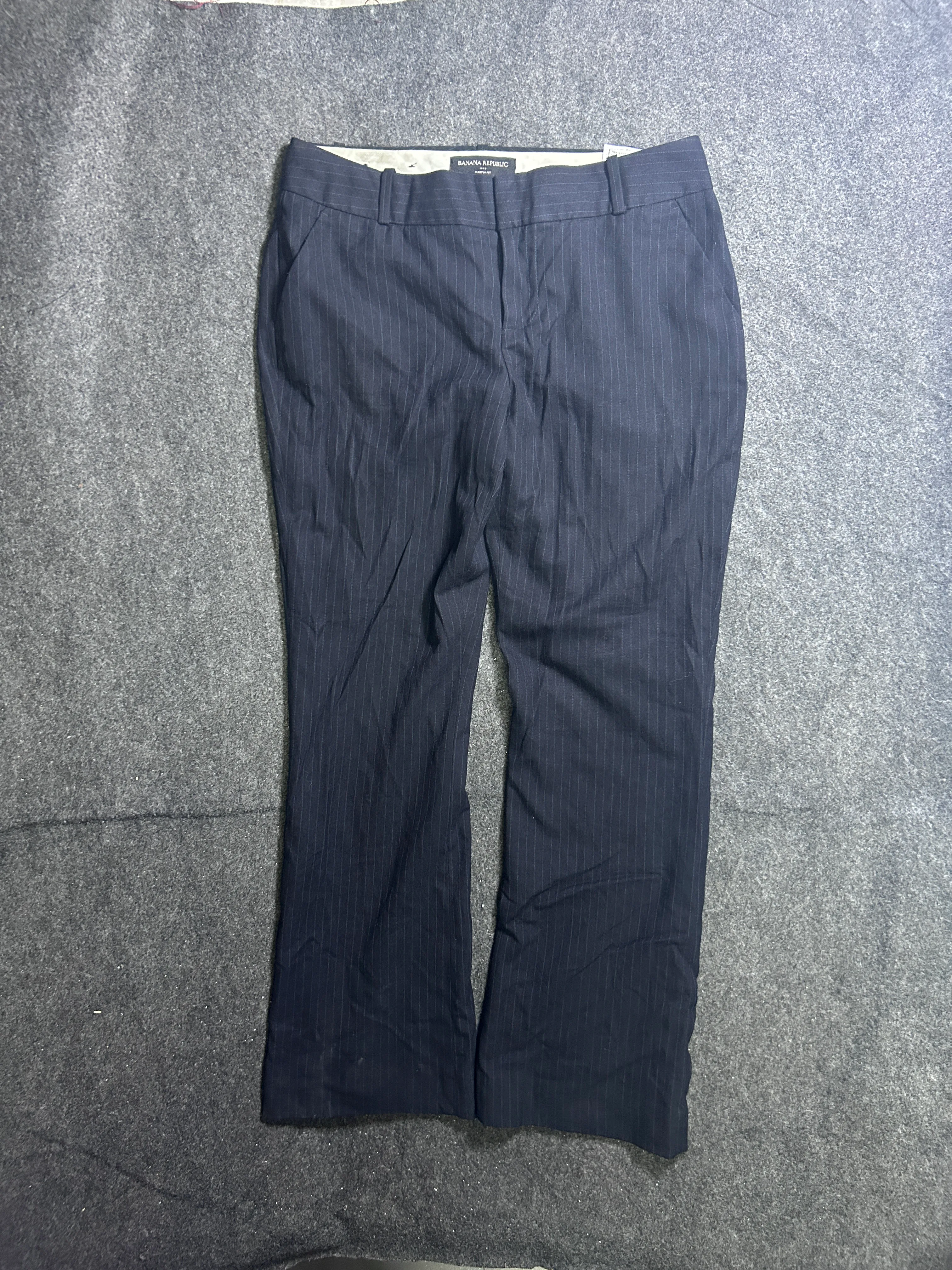 Navy Formal Trousers front view