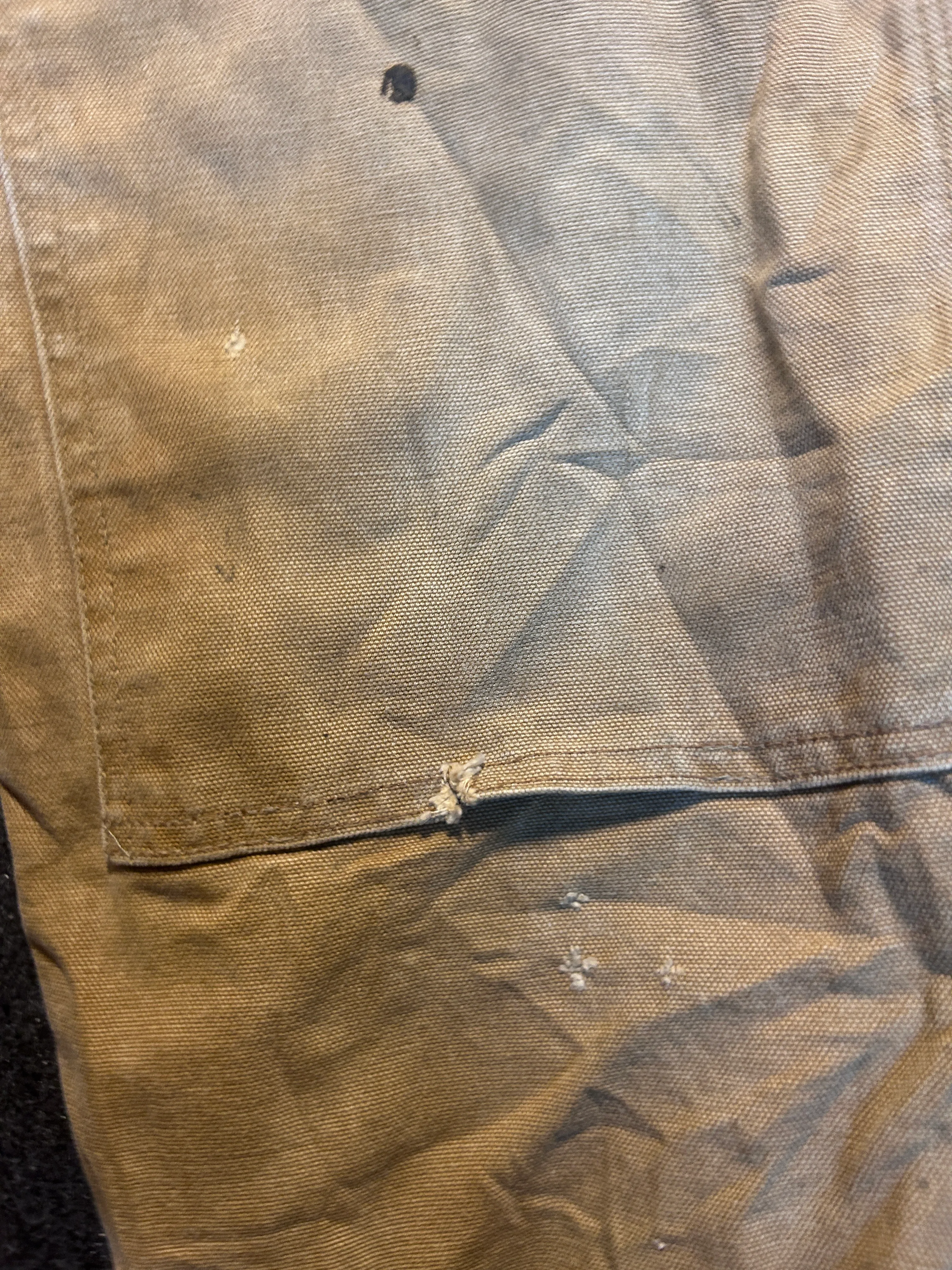 Carhartt Brown Clothing back view