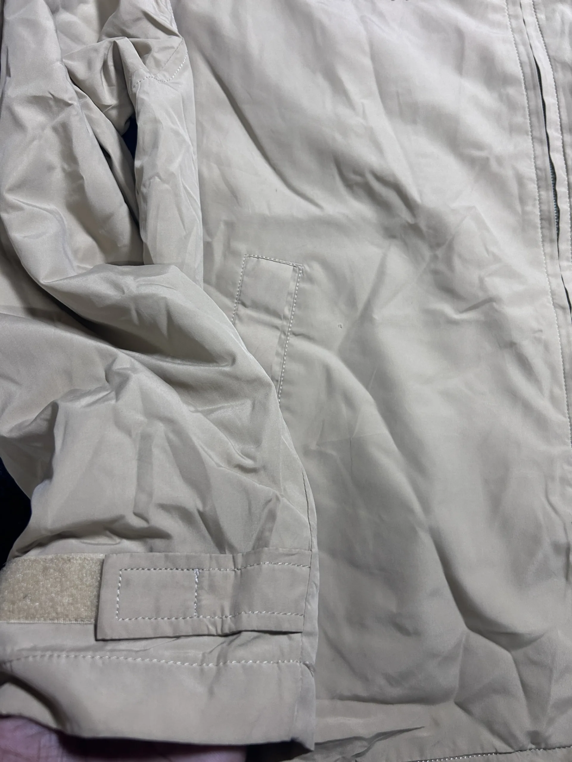 Columbia Beige Windbreaker Jacket alternate view