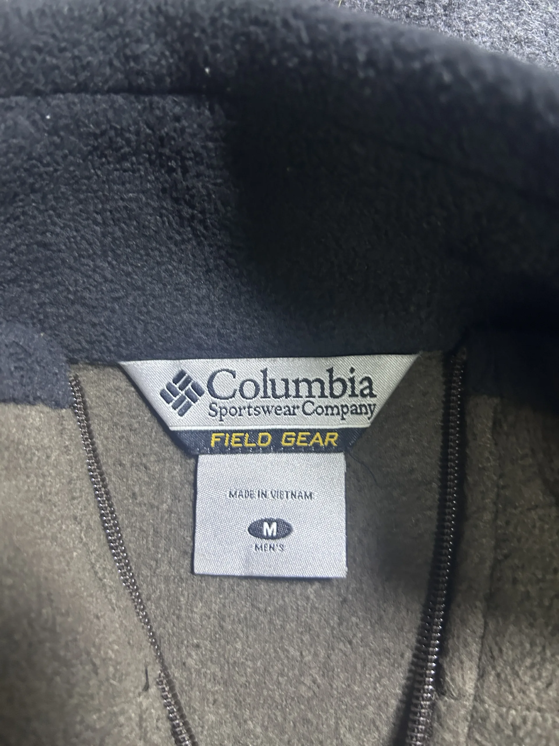 Columbia Brown Jacket back view