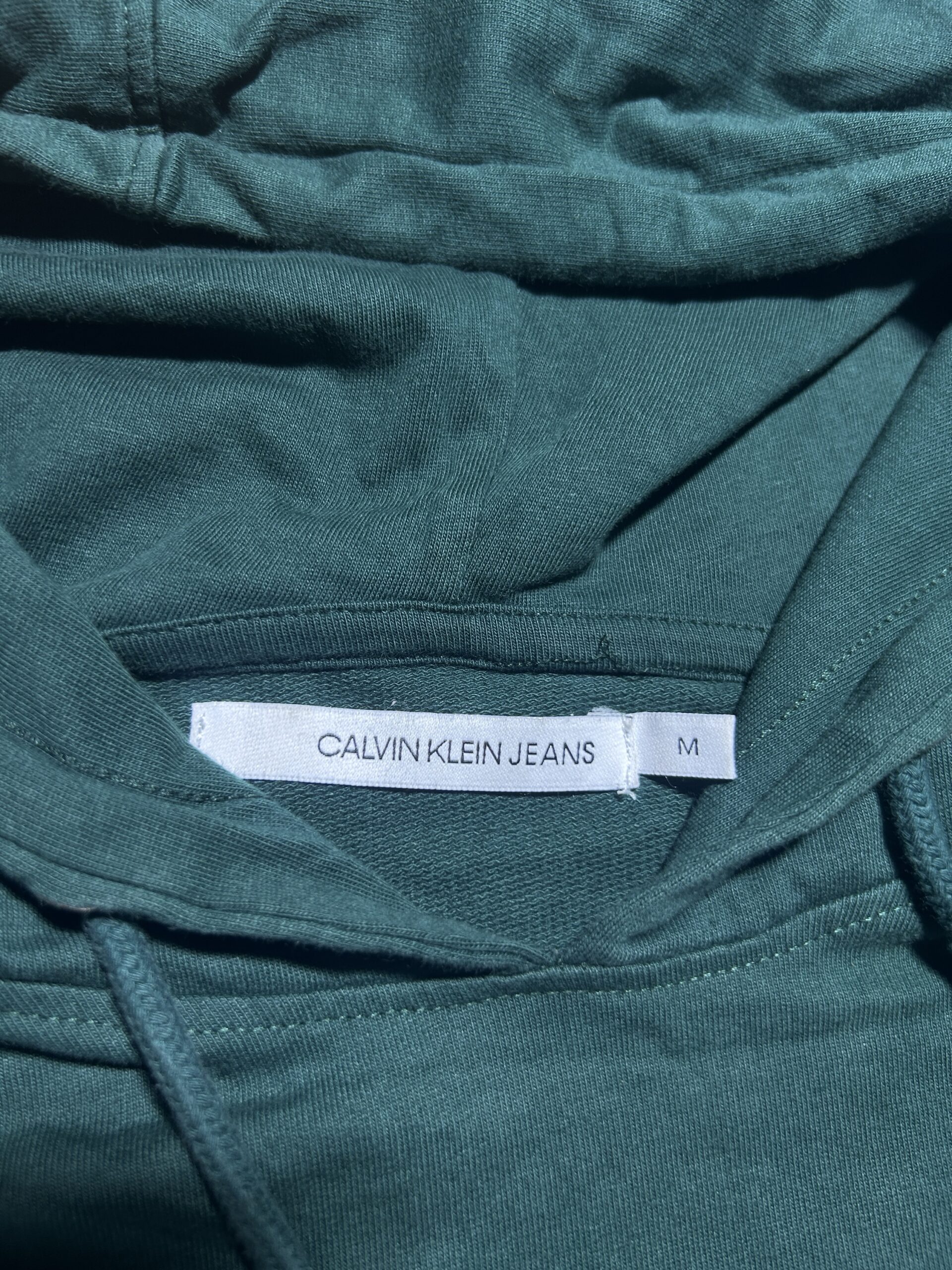Calvin Klein Green Jeans detail view