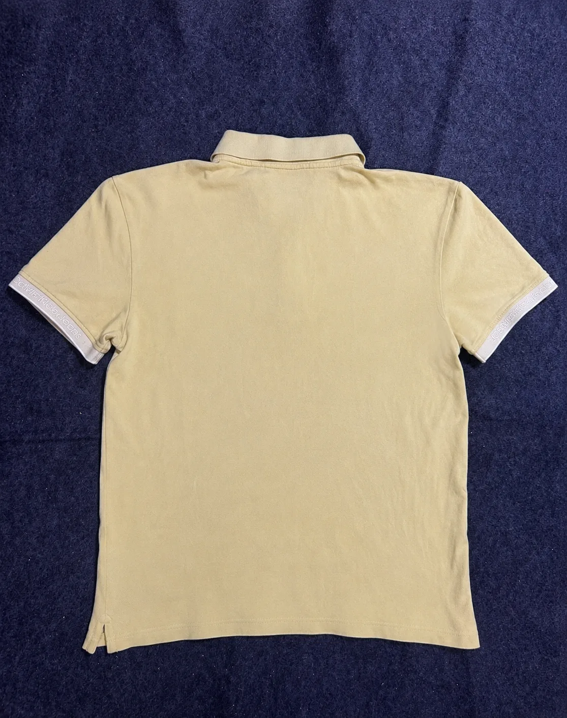 Calvin Klein Yellow Jeans detail view