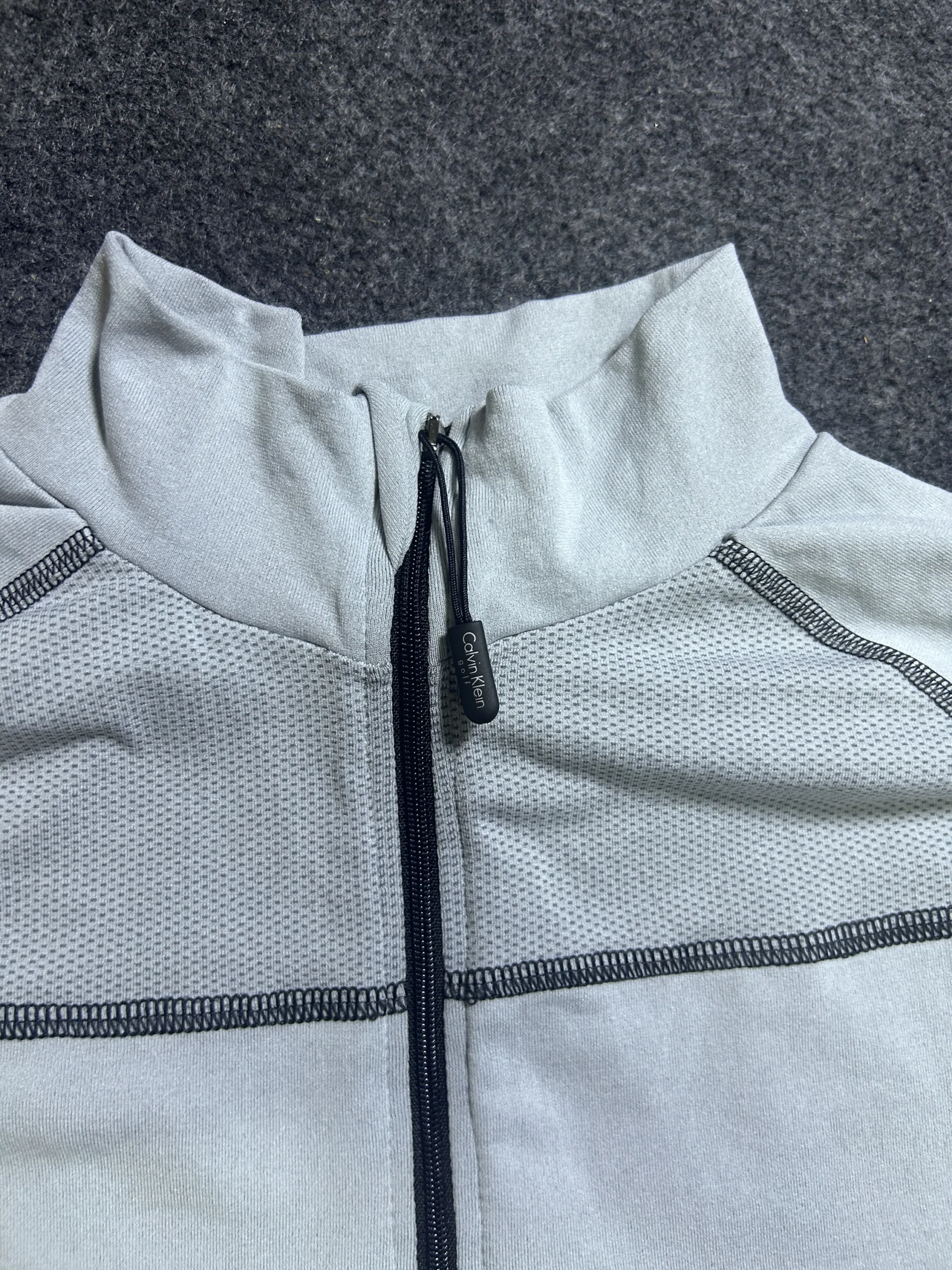 Calvin Klein Grey simple detail view