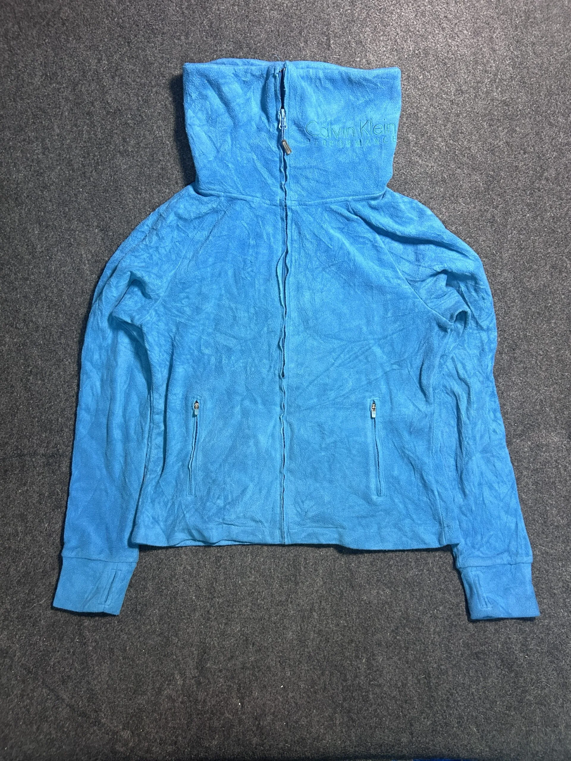 Calvin Klein Blue Fleece Jacket alternate view