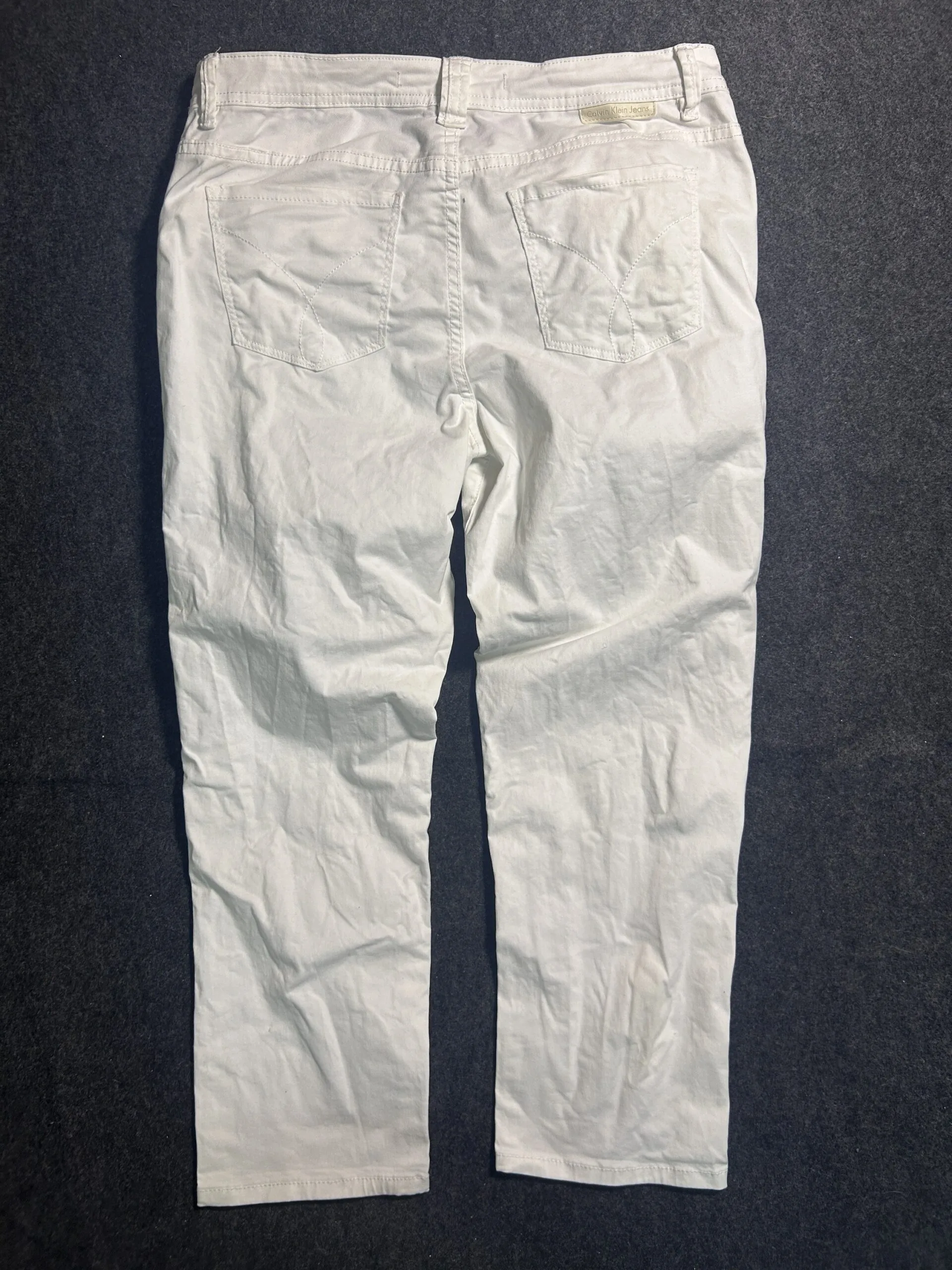 Calvin Klein White Trousers alternate view