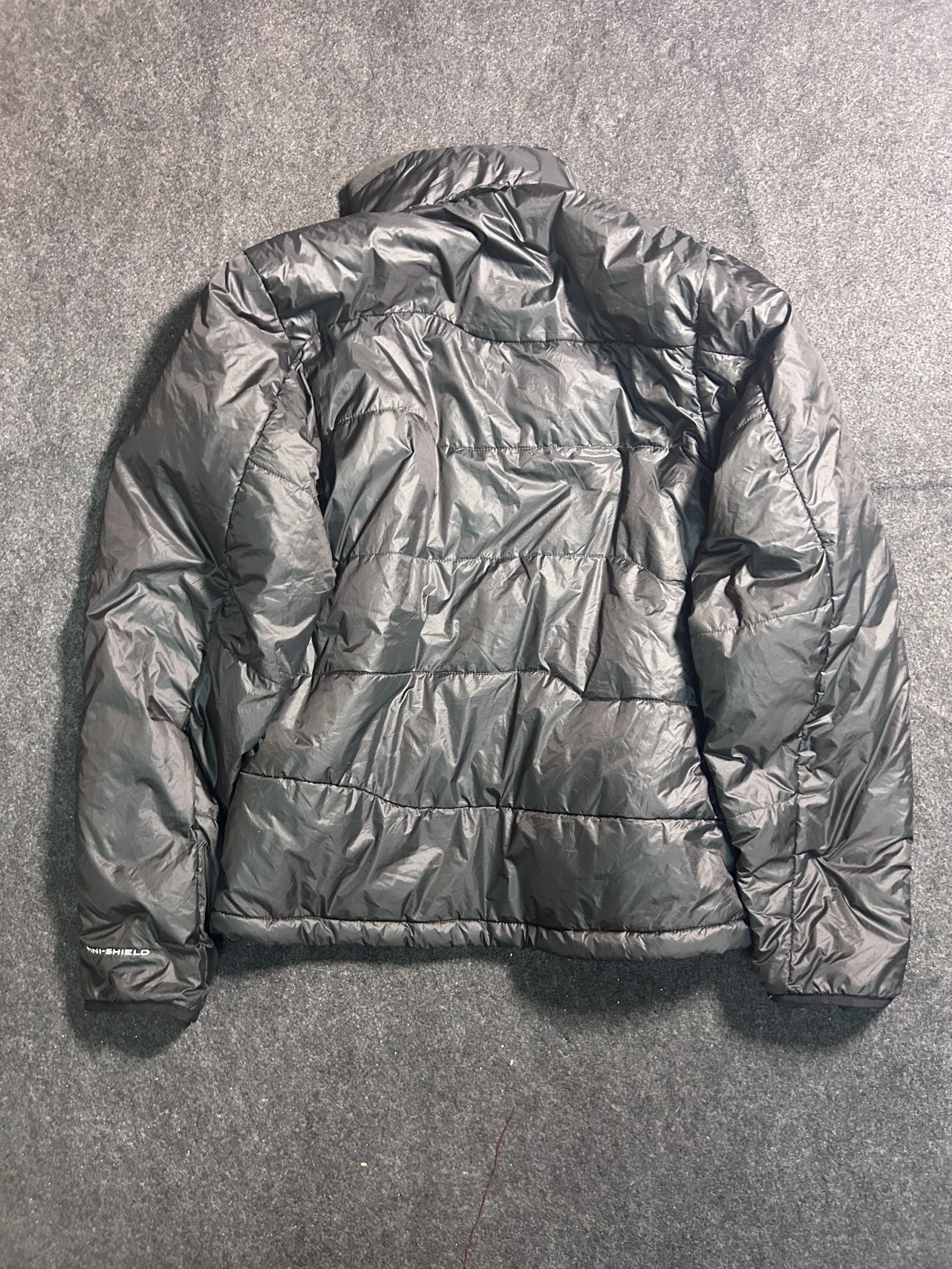 Columbia Black Jacket back view