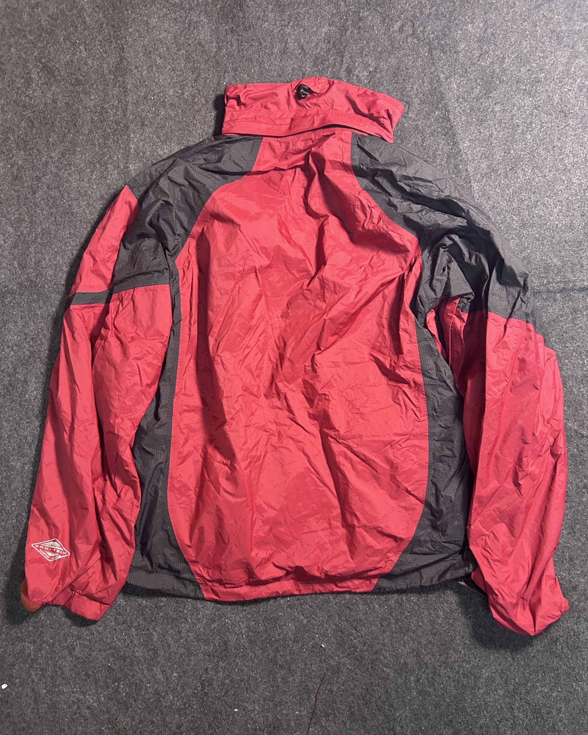 Columbia Black Jacket detail view