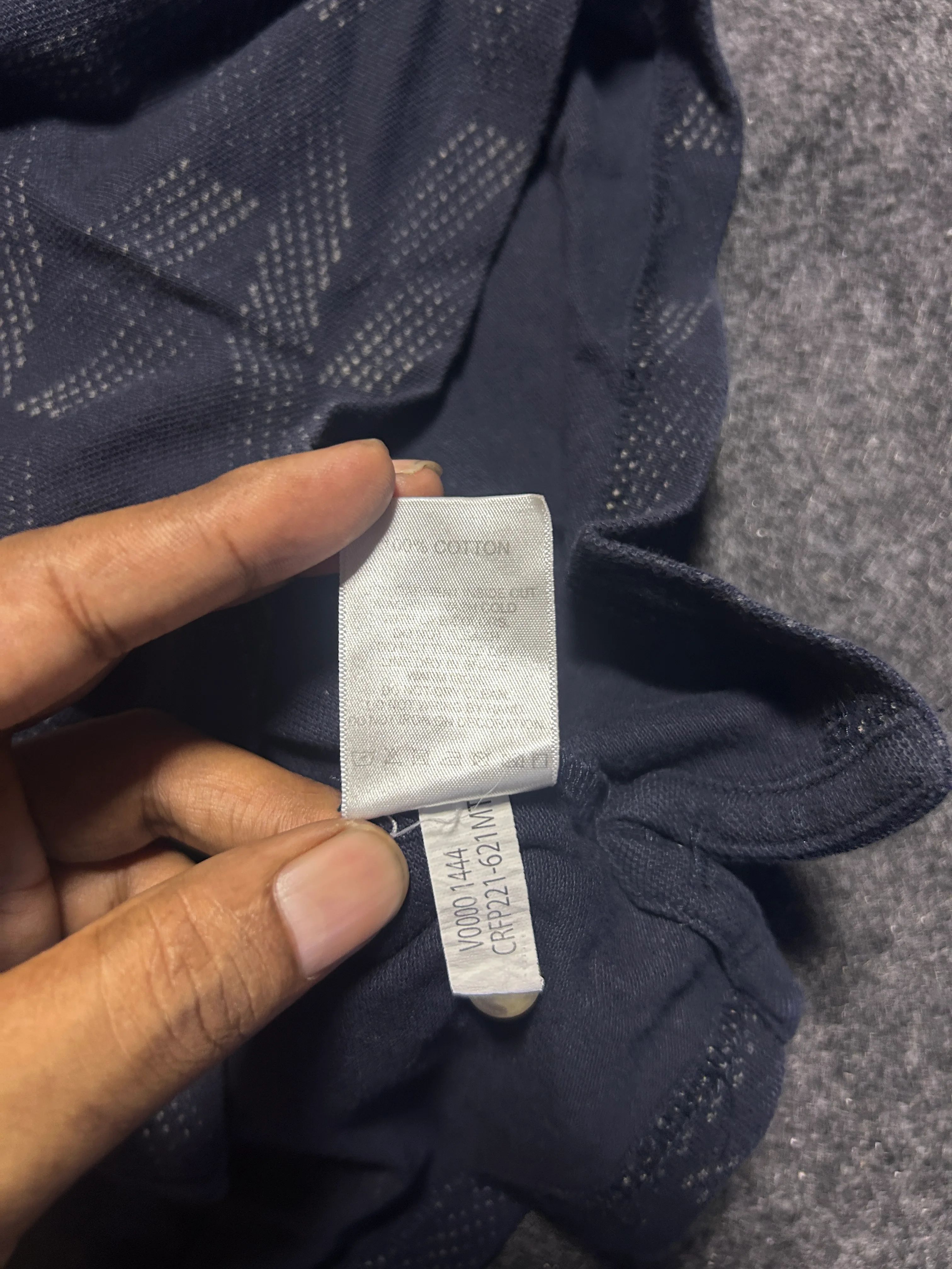 Navy Jeans detail view