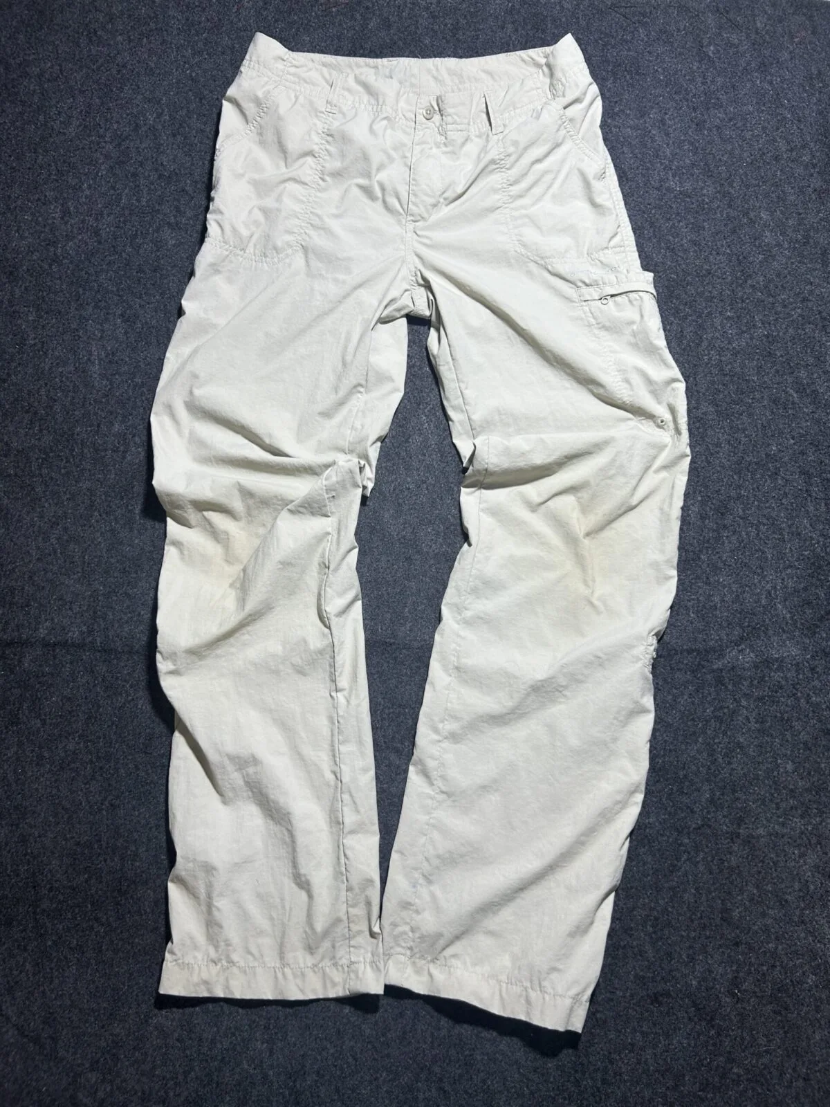Columbia PFG Beige Cargo Pants front view