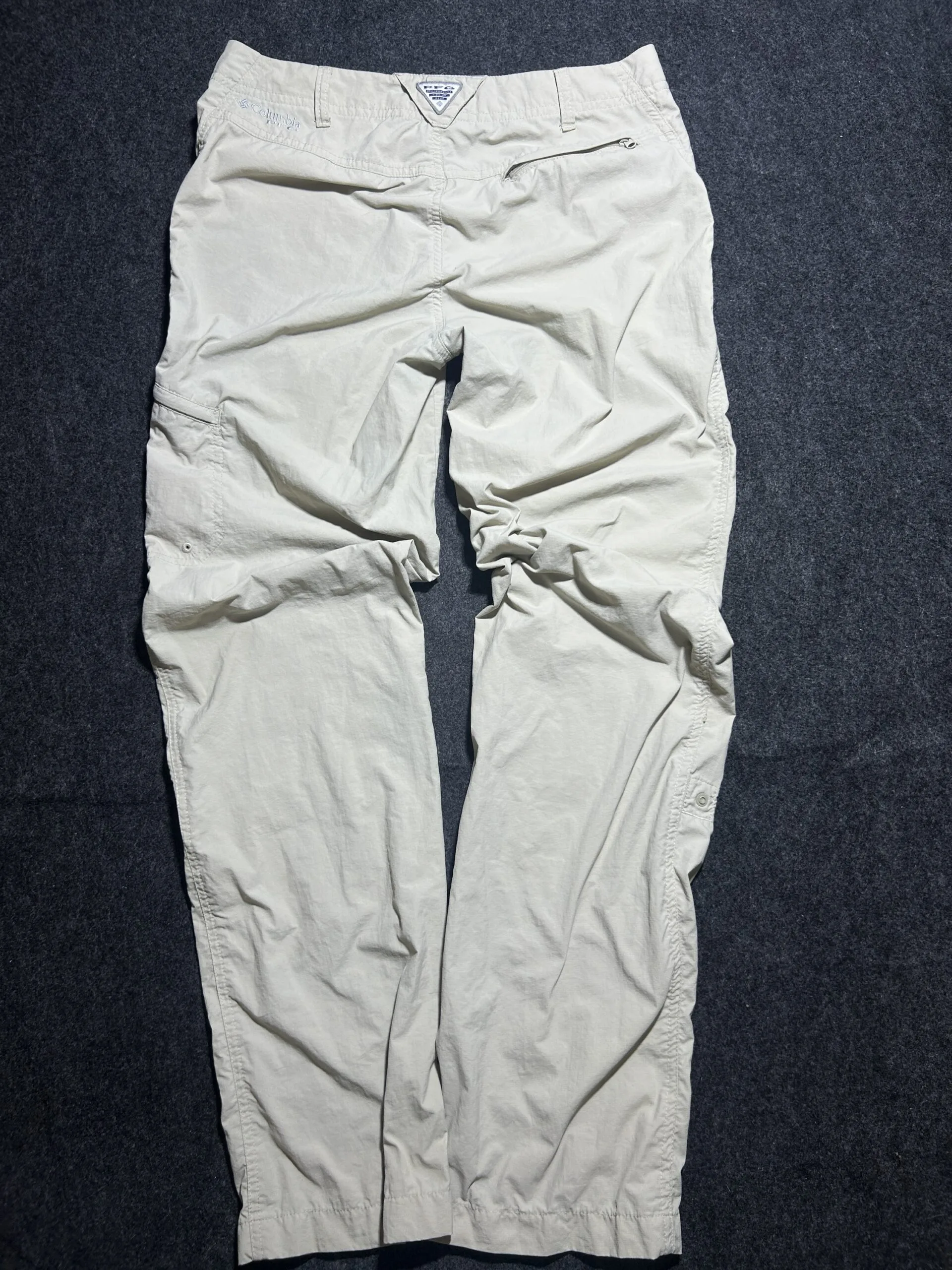 Columbia PFG Beige Cargo Pants alternate view
