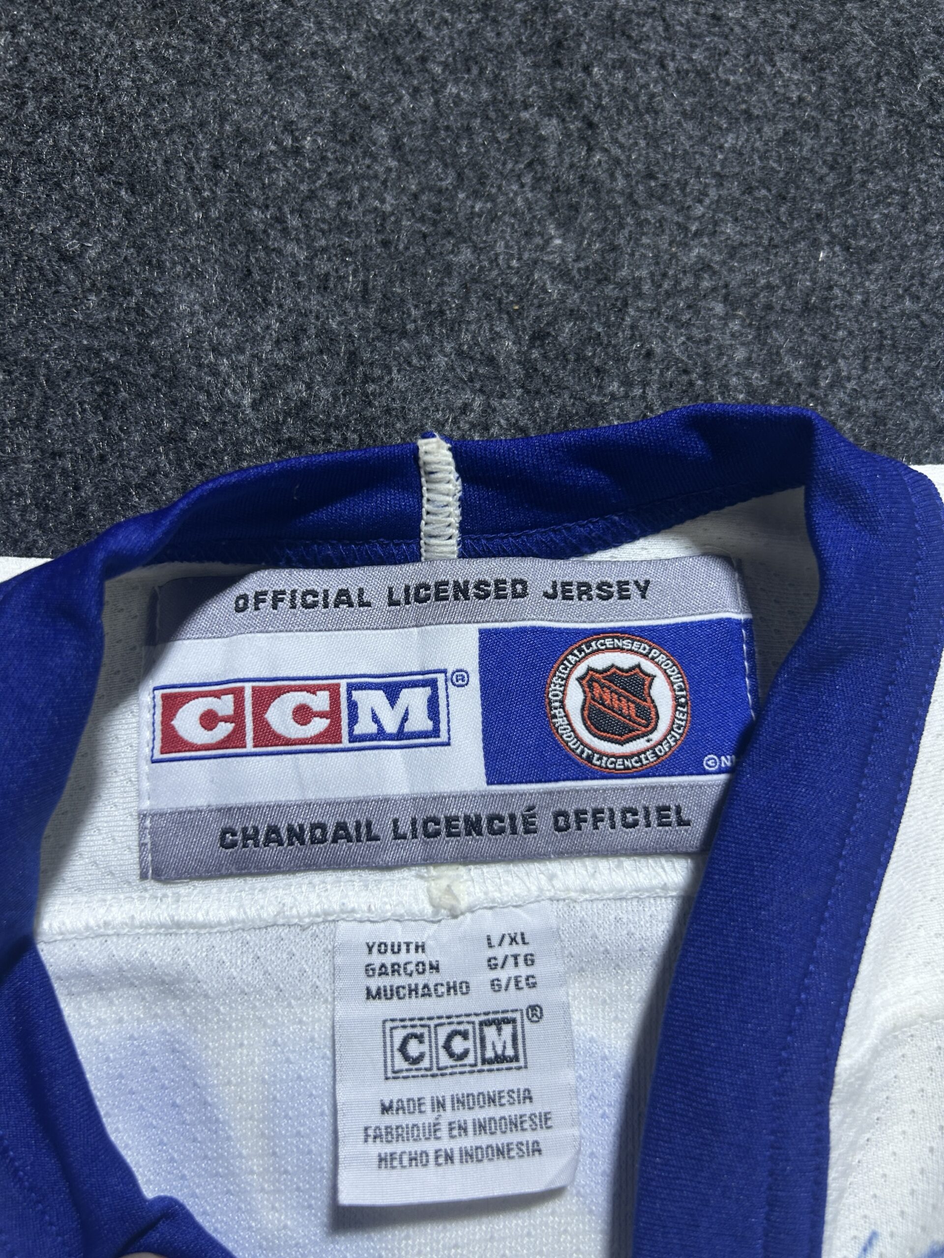 Jersey back view