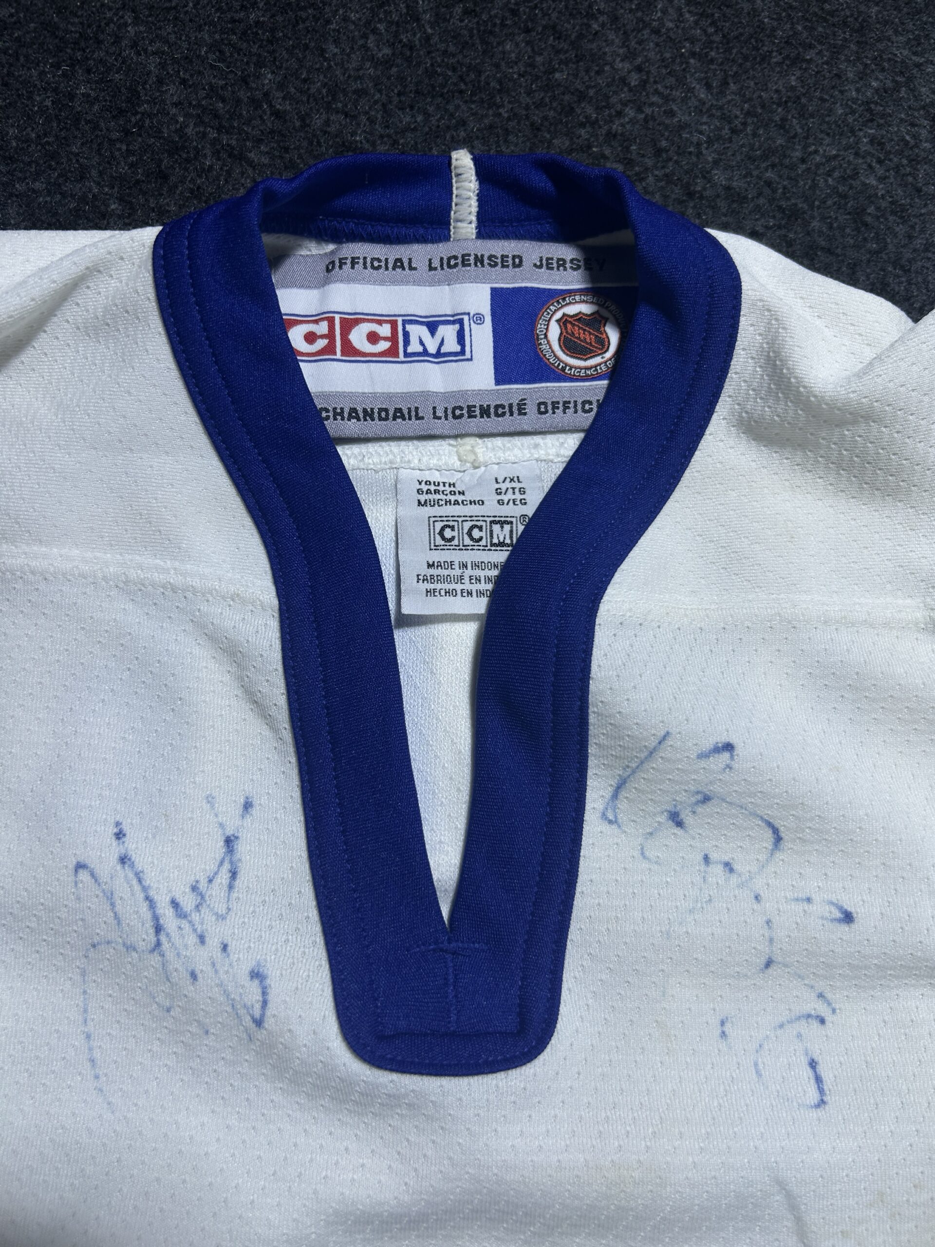 Jersey detail view